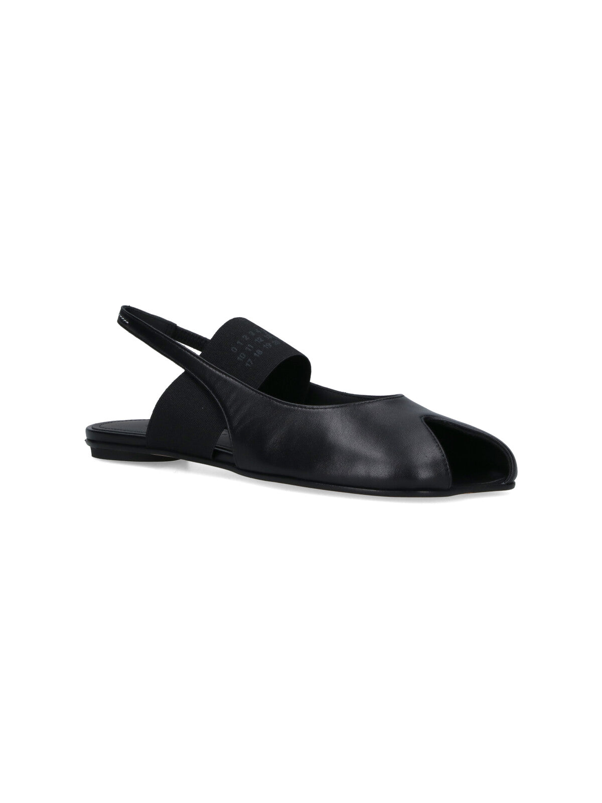 "Tabi" Open-Toe Sandals – Black