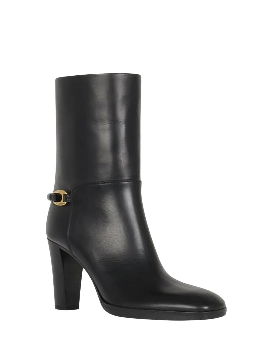 Smooth Calf Leather Ankle Boots