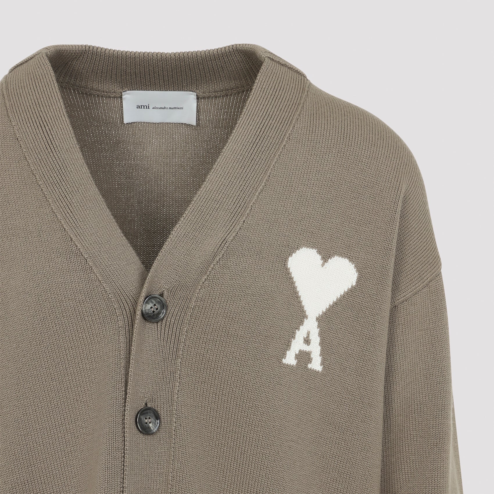 Nude & Neutrals Wool-Cotton Soft Fit Cardigan