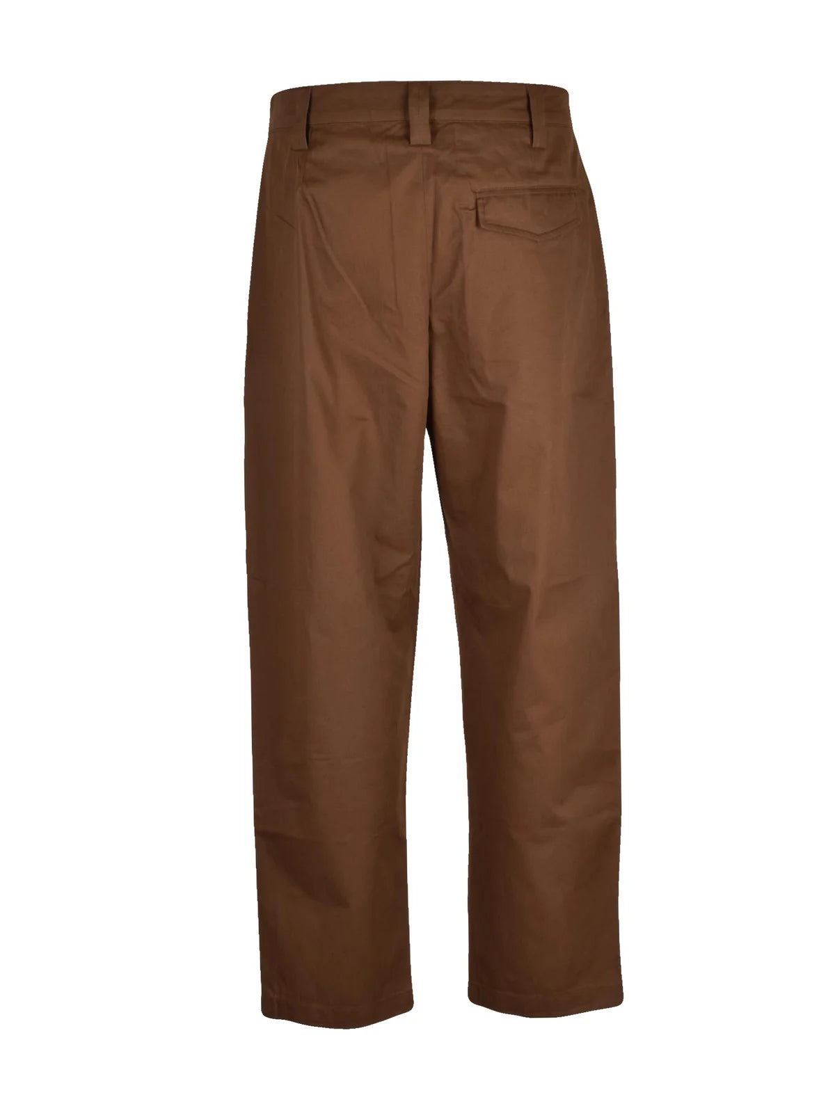A.P.C. High-Waisted Brown Trousers