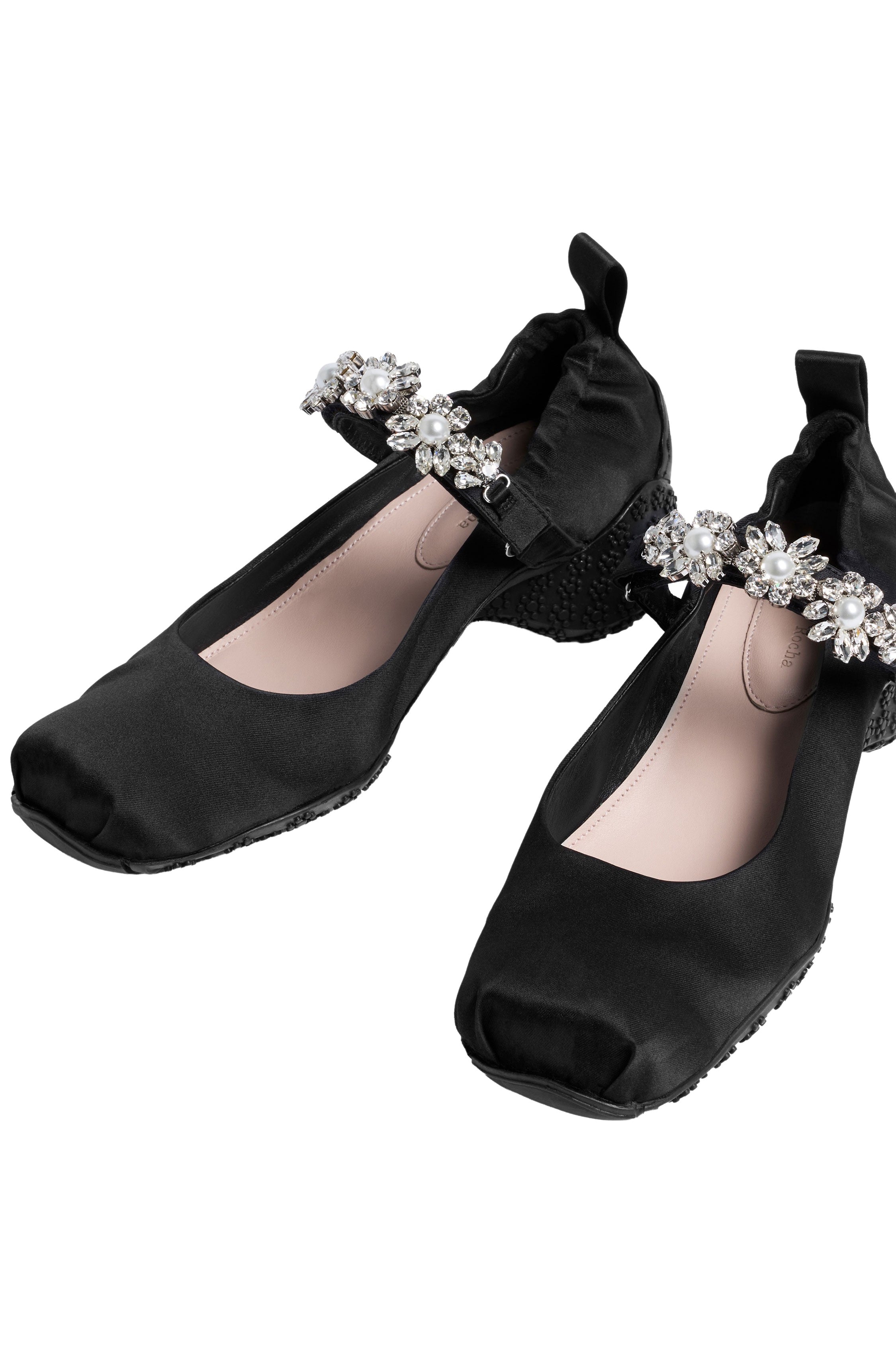 Black Ballet Runner Hybrid Sneakers