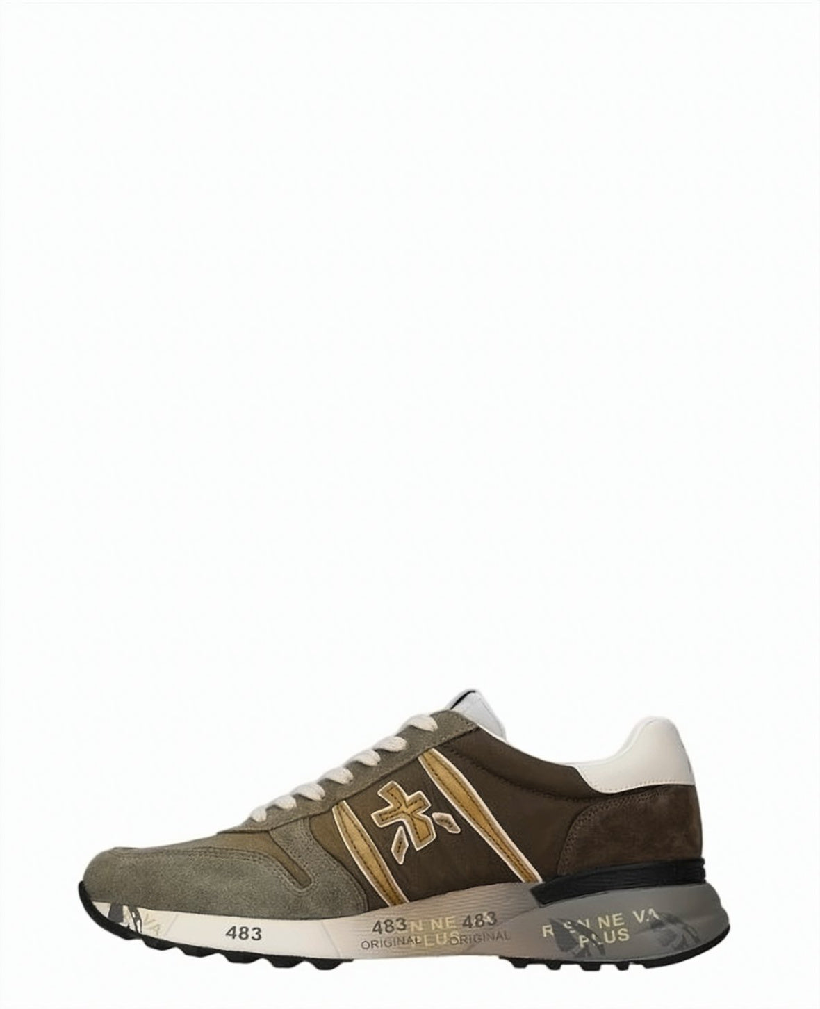 Lander 8009 Suede Insert Sneakers