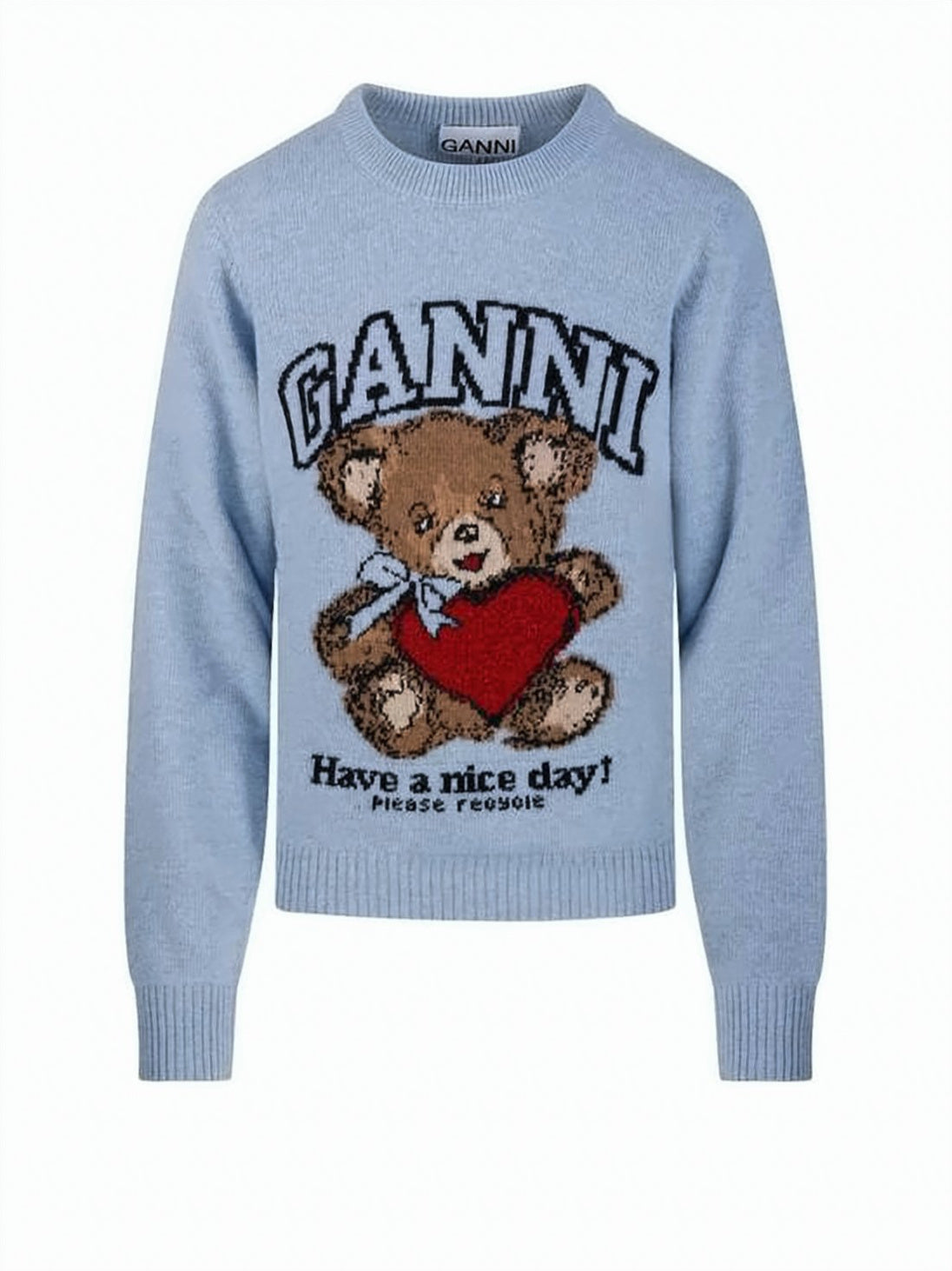 Light Blue Knit Sweater