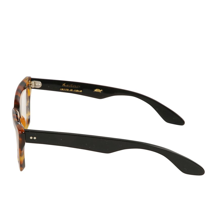 Alexa Bold Tortoiseshell Geometric Frame Eyeglasses