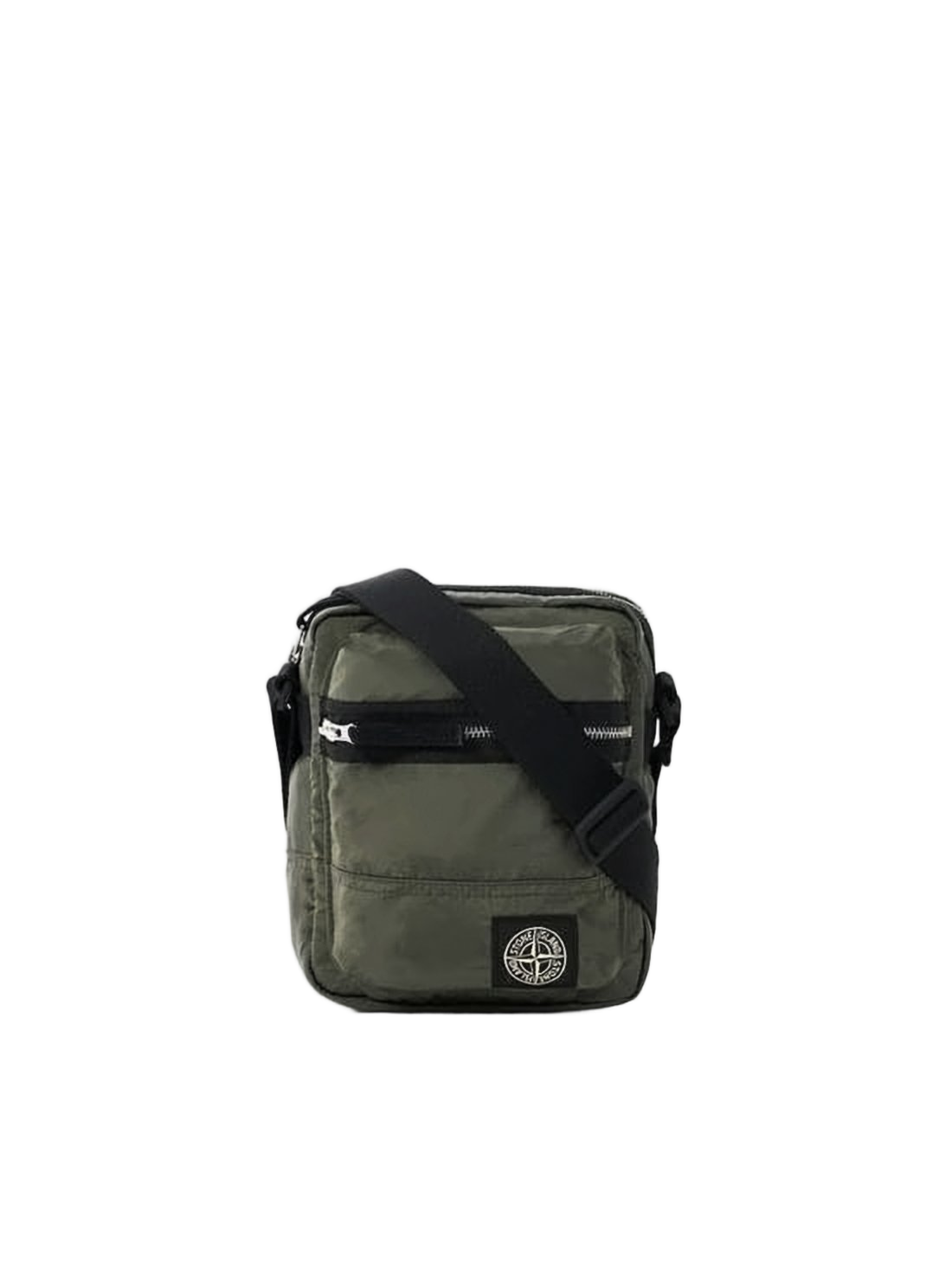 Compact Crossbody Bag with Distinctive Logo