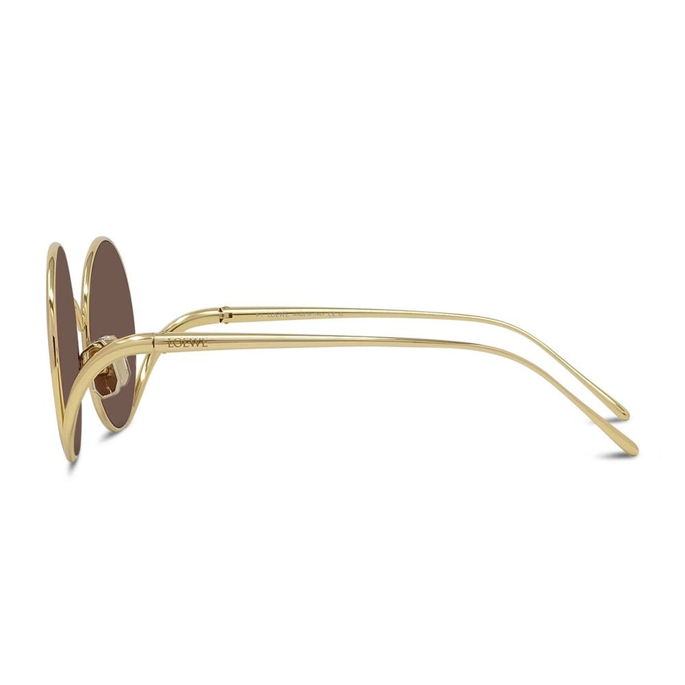 Round Sunglasses LW40187U Gold