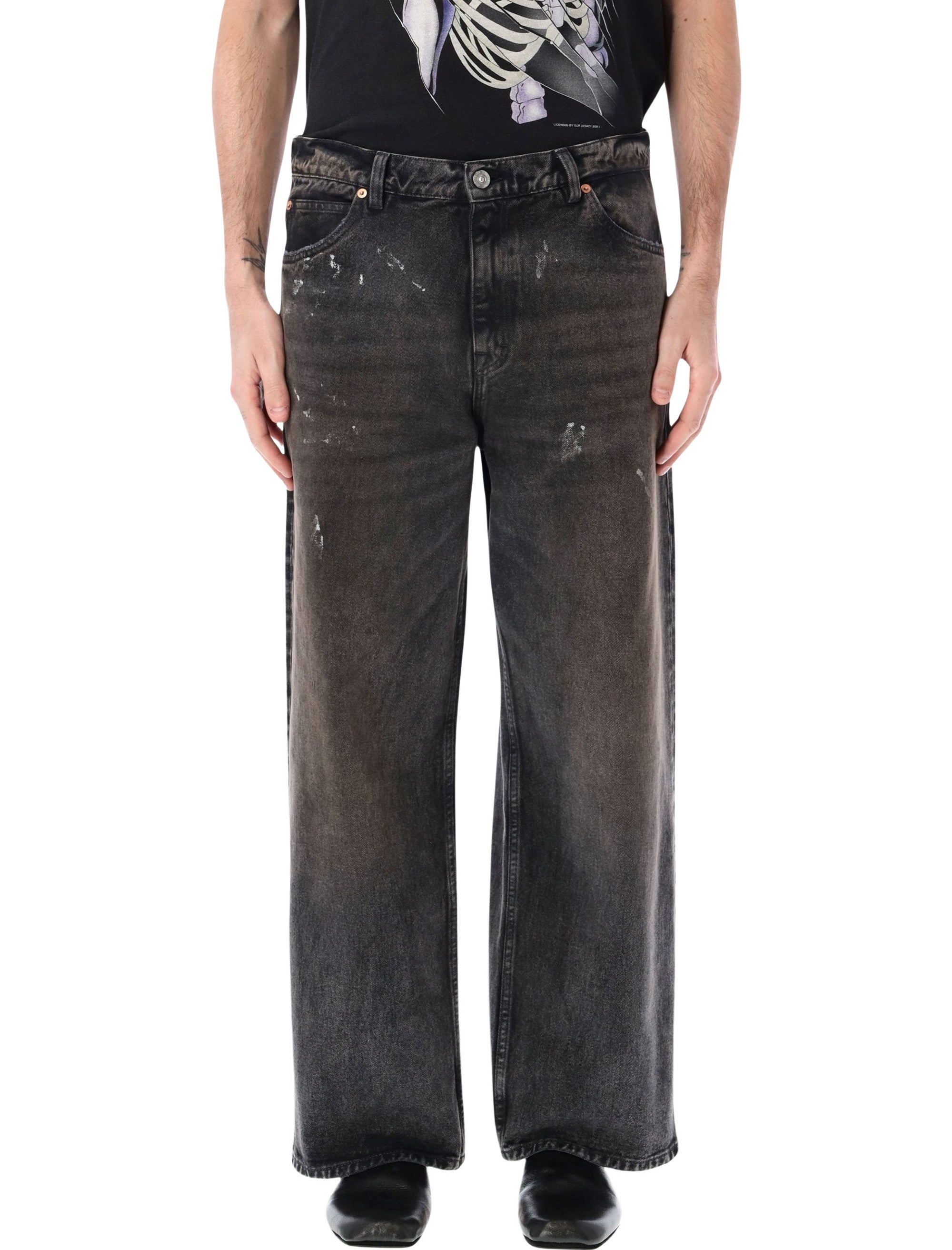 Vast Cut Wide-Leg Jeans