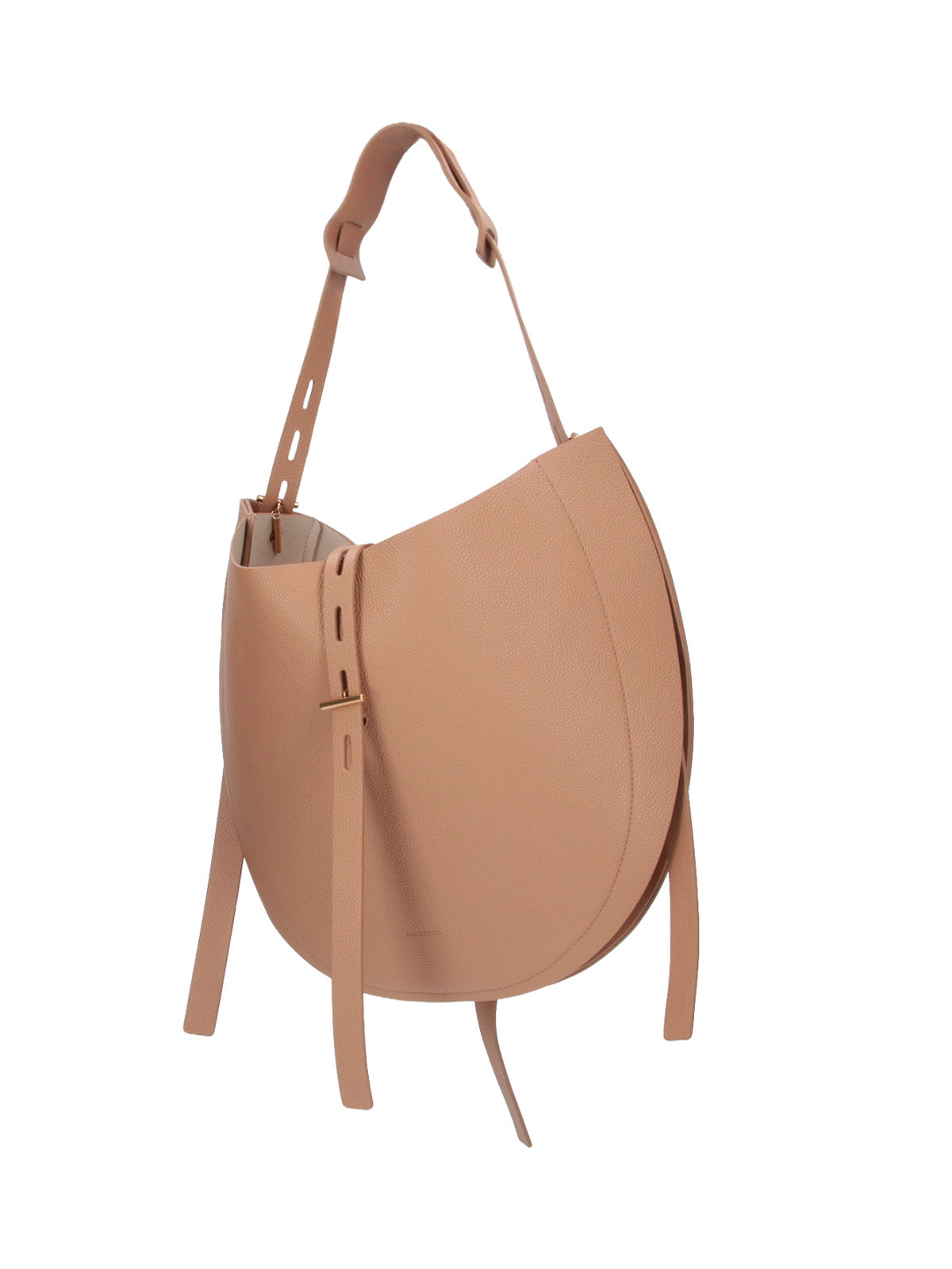 Minimalist Pink Bag with Structured Silhouette