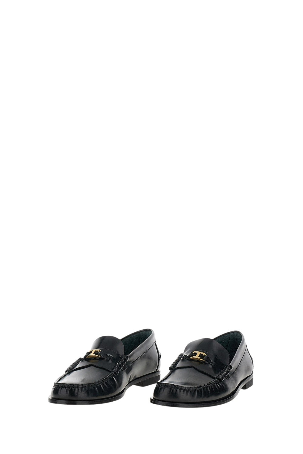 Brushed Leather Loafers