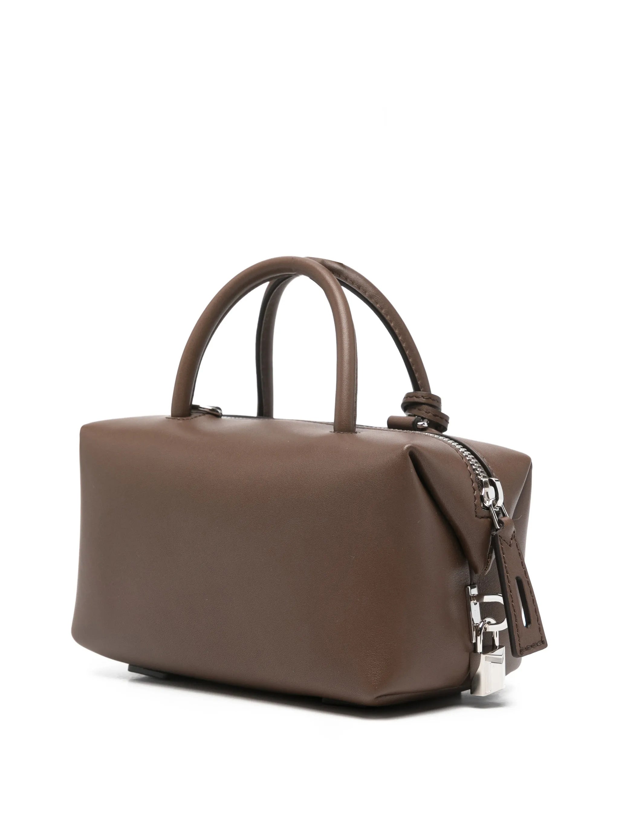 Brown Holdalls Structured Leather Holdall Bag