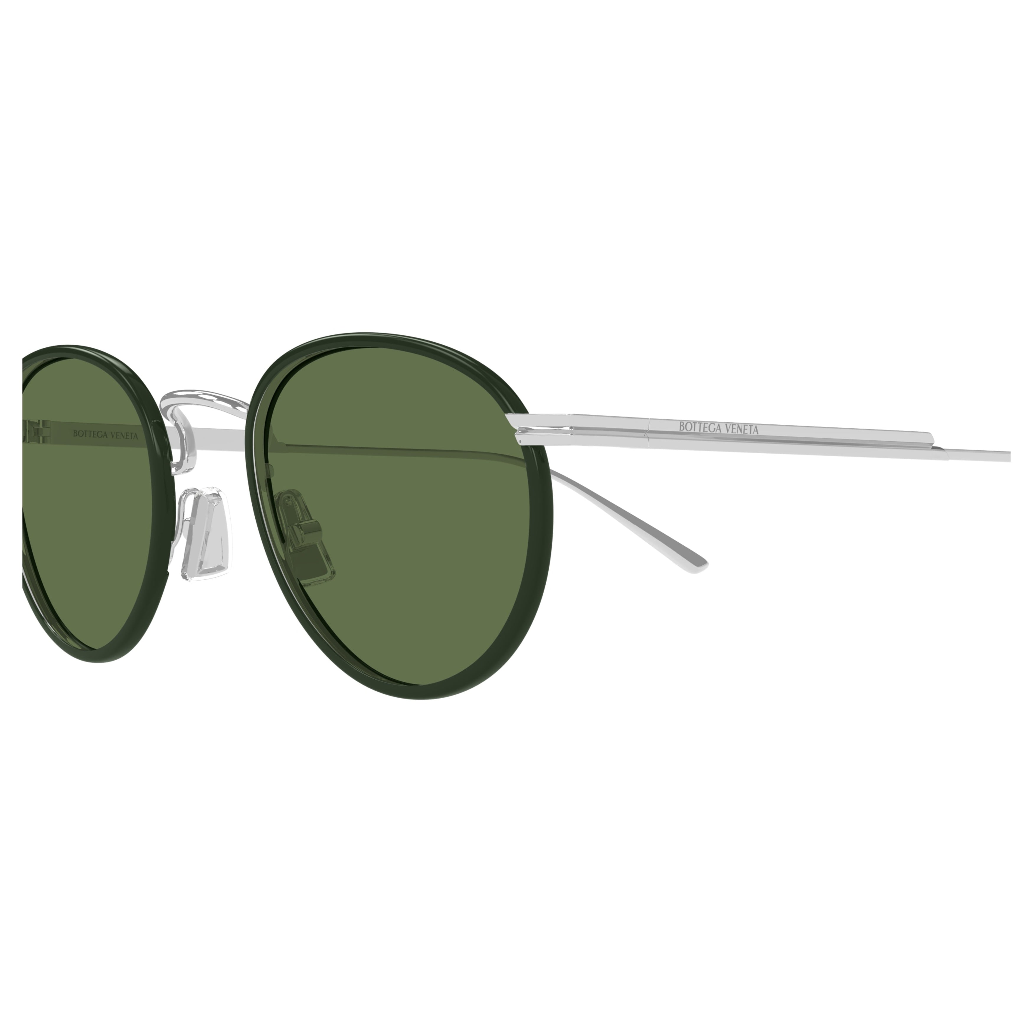 Bv1389s Round Green Tinted Sunglasses