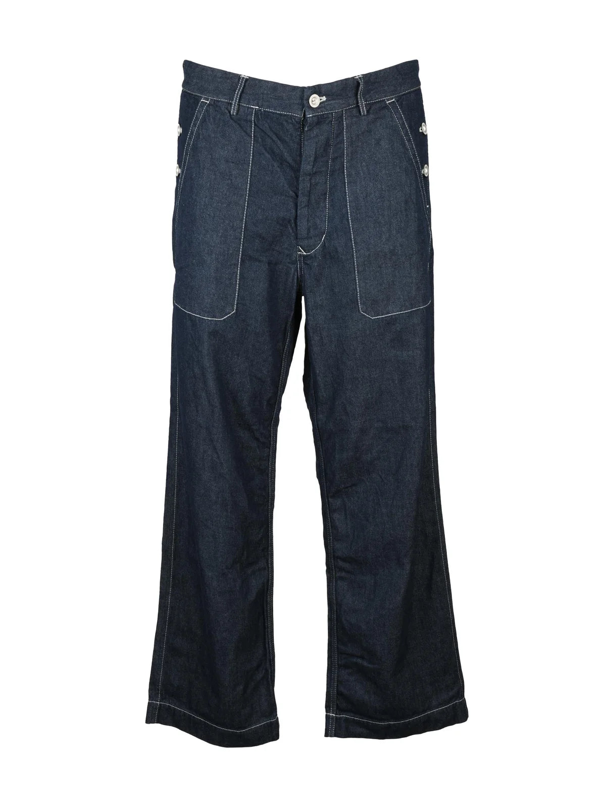 Classic Straight-Leg Denim Jeans
