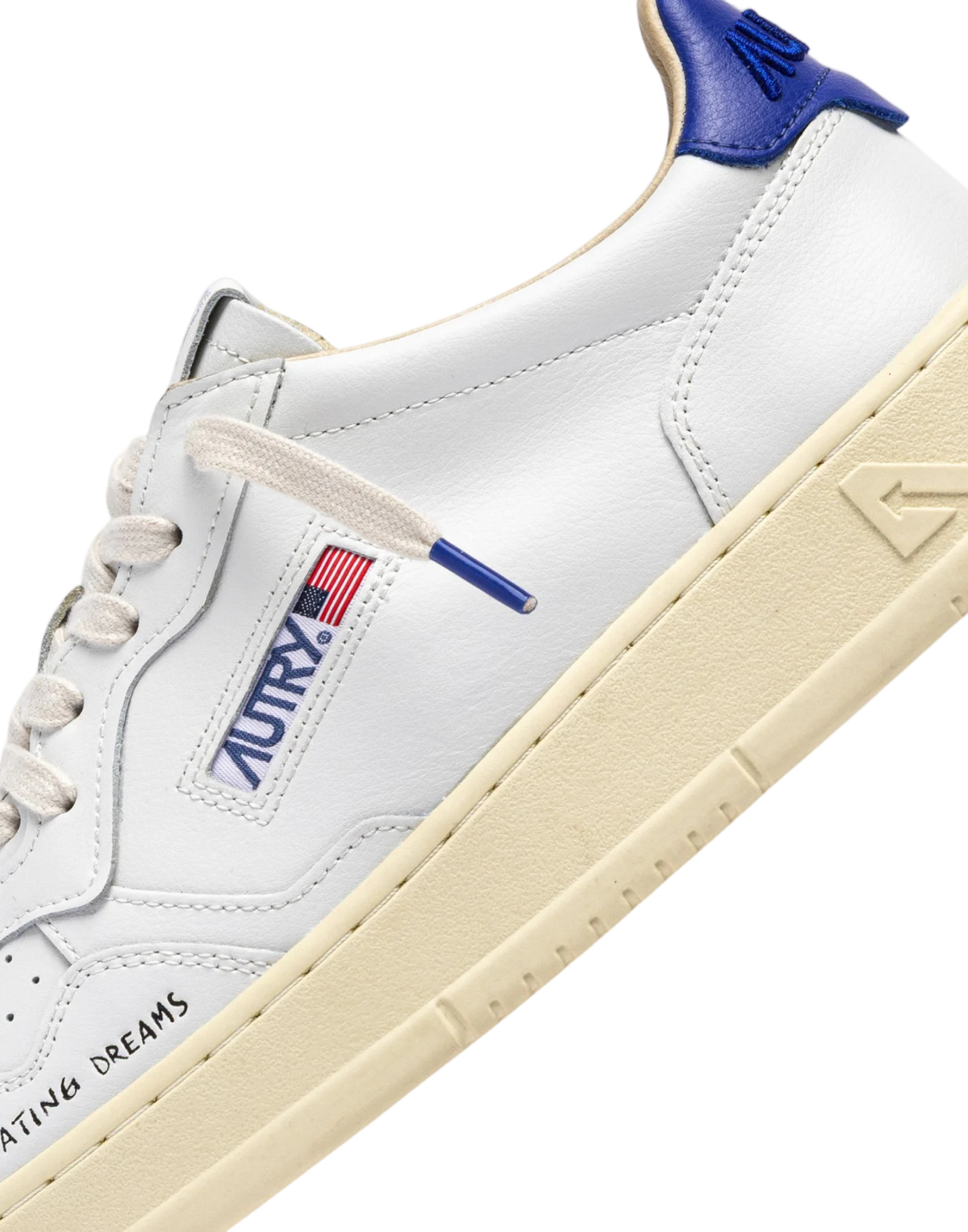 Medalist Low Men’s White/Blue Sneakers