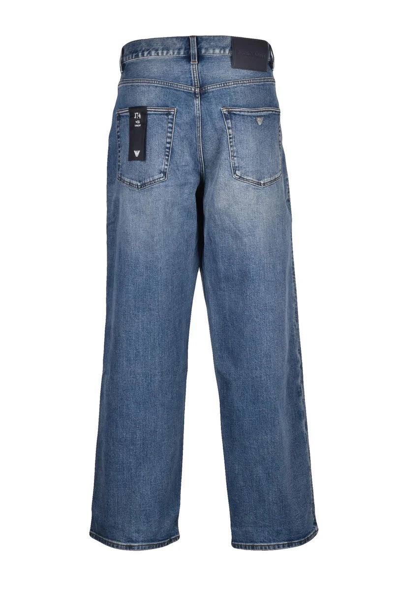 Loose Fit Jeans - Light Blue