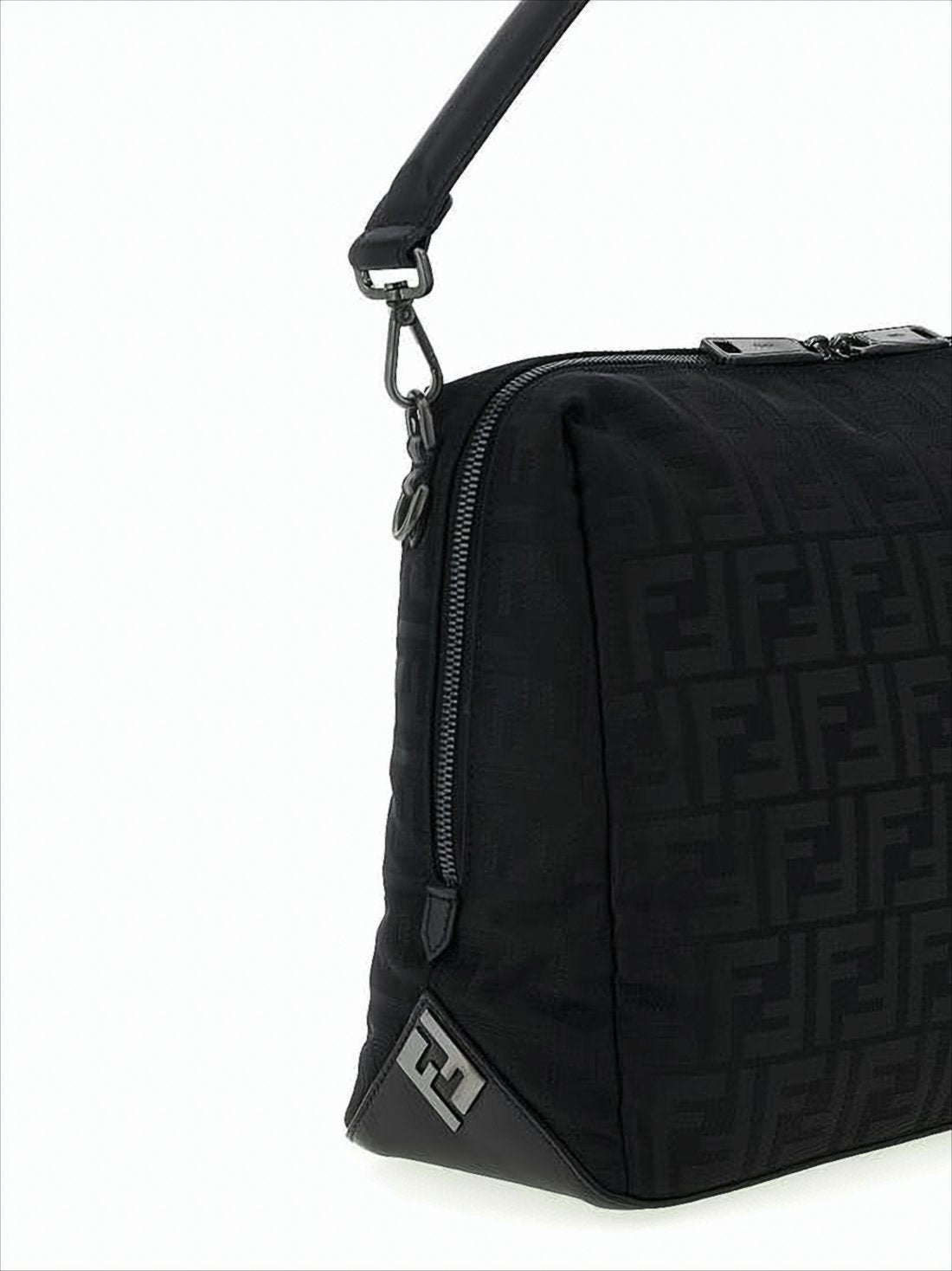 Rectangular Crossbody Bag With Embossed Pattern