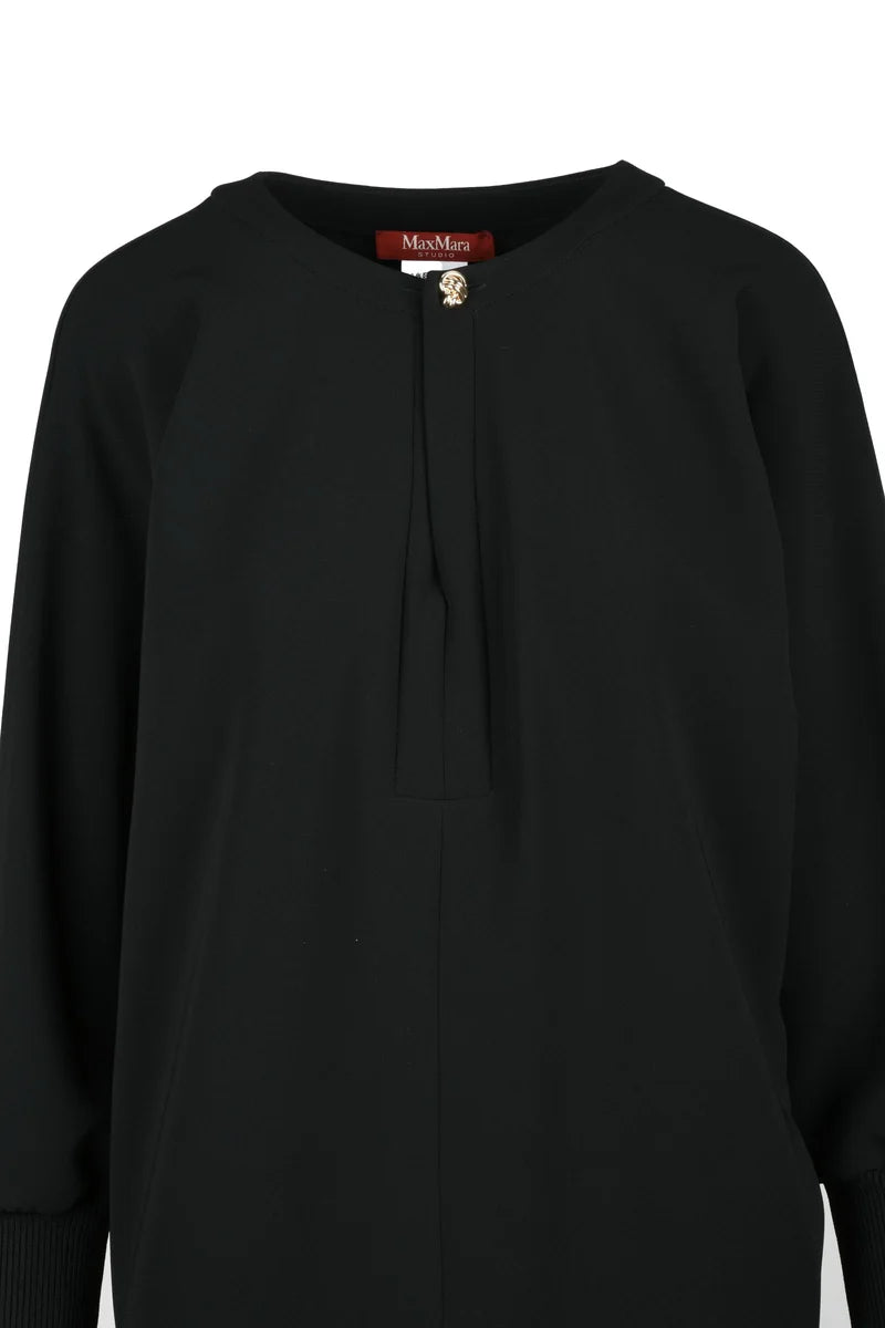 Asti Batwing Dress - Black