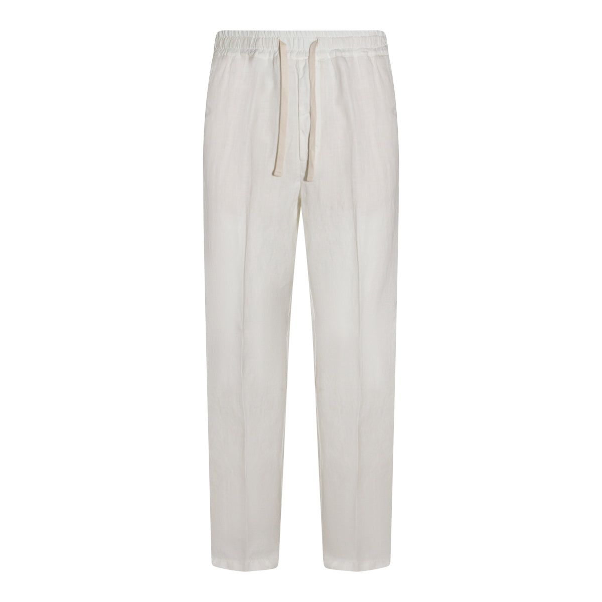 Relaxed Fit Cream Trousers