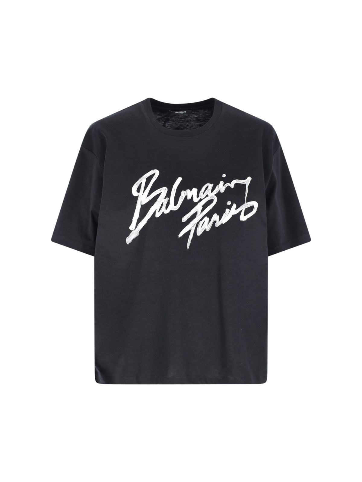 "Brush Print" T-Shirt – Black