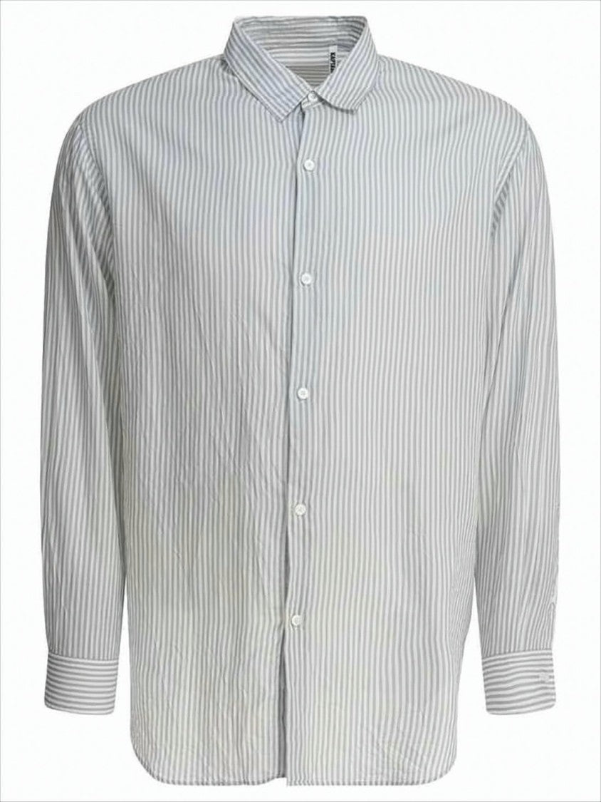Relaxed Fit Vertical Striped Long-sleeve Kaptain Sunshine Shirt