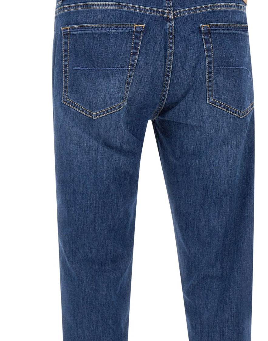 Dark Denim Slim-Fit Jeans
