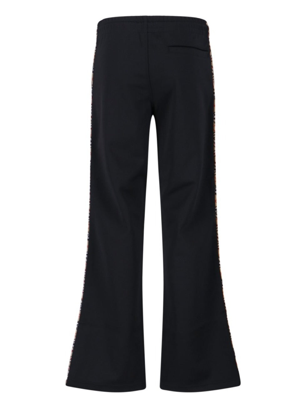 Flared Trousers With Drawstring Waistband
