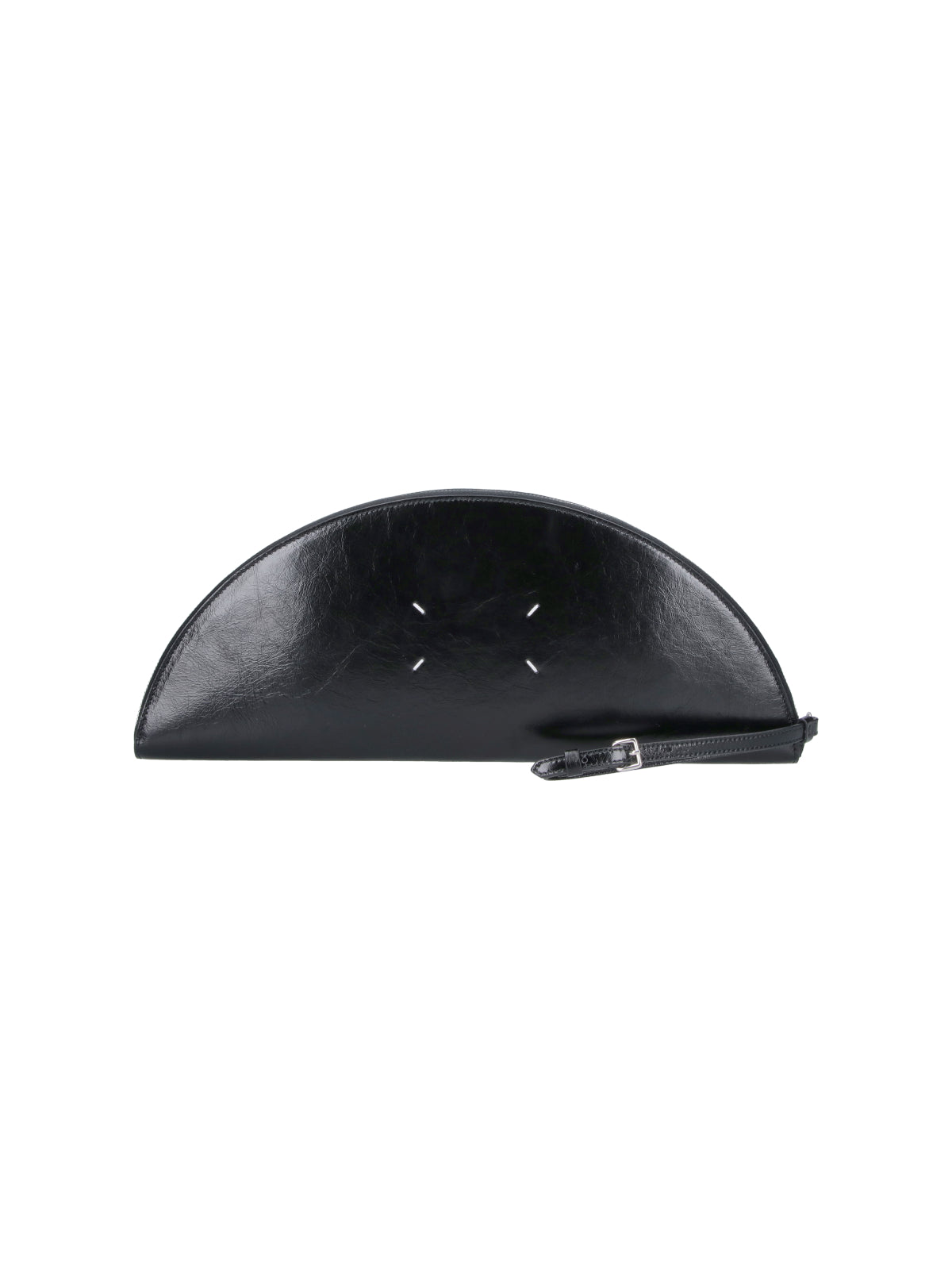 Structured Black Bag With Minimalist Design