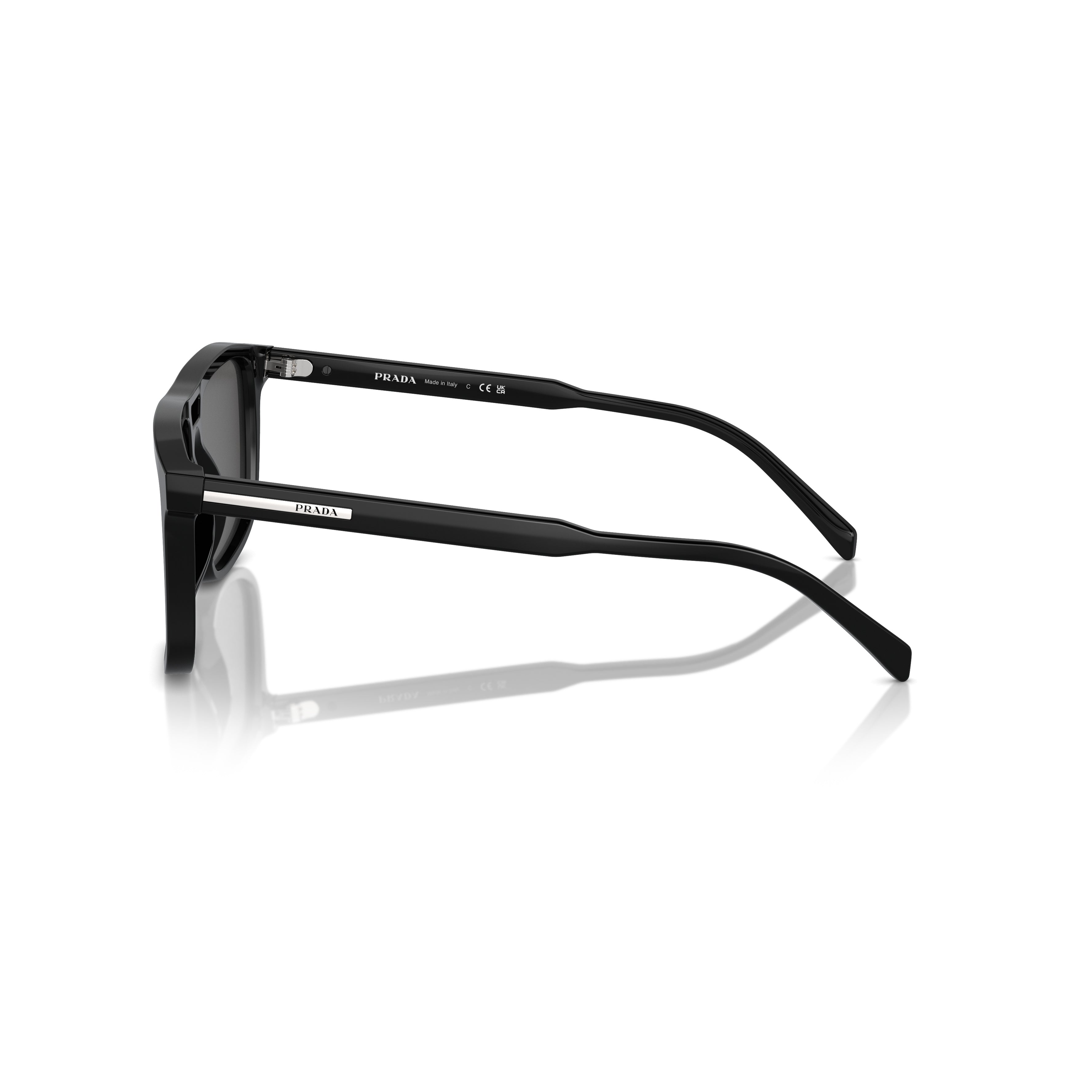 0pr A22s Bold Rectangular Acetate Sunglasses