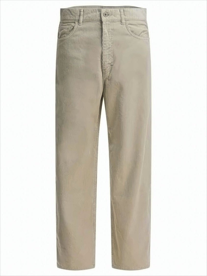 Classic Straight Pants in Cotton Corduroy