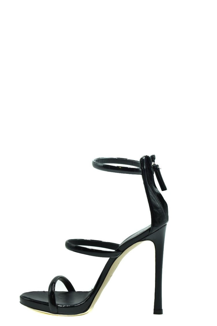 Black Leather Pumps