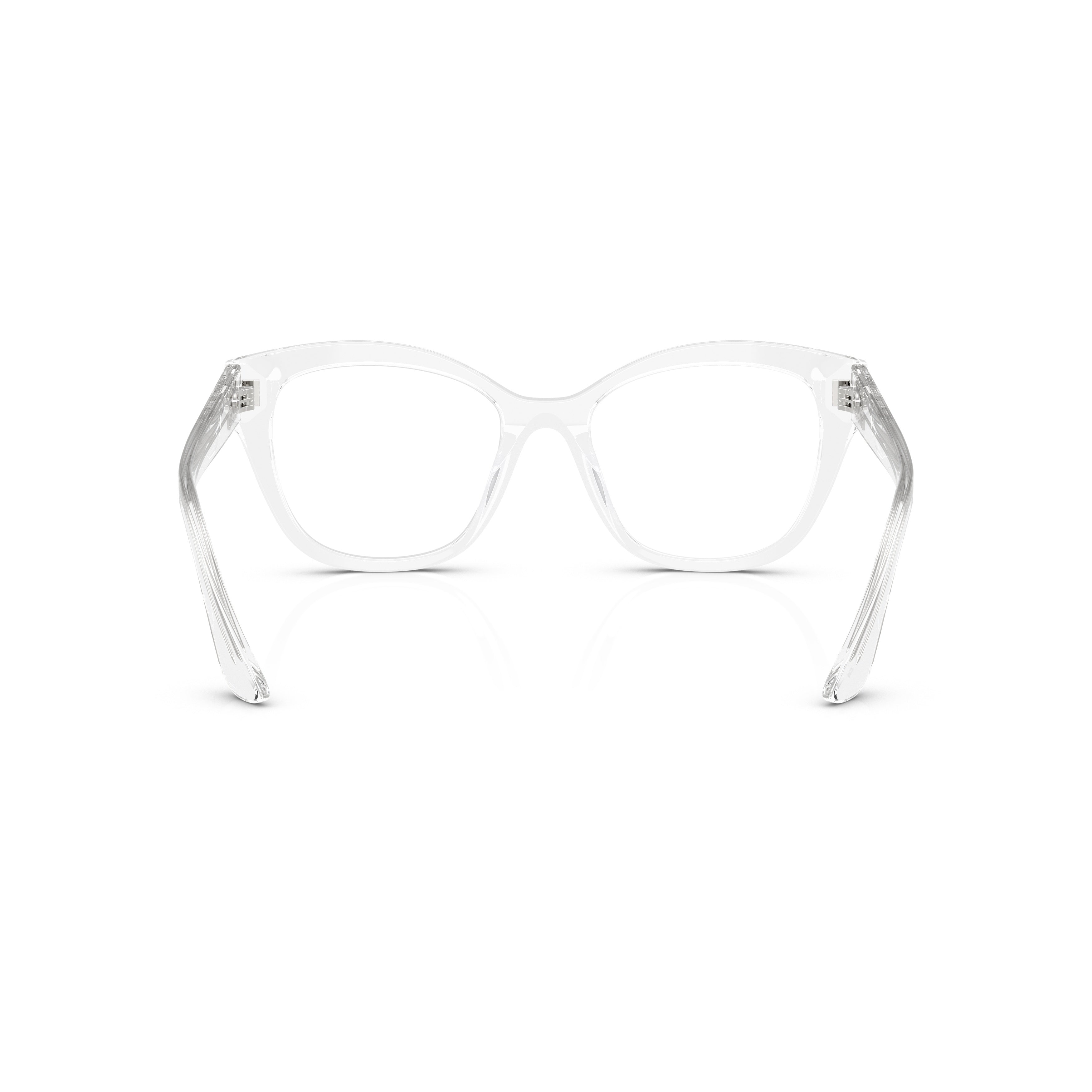 0mu 05xv Transparent Acetate Cat-Eye Eyeglasses