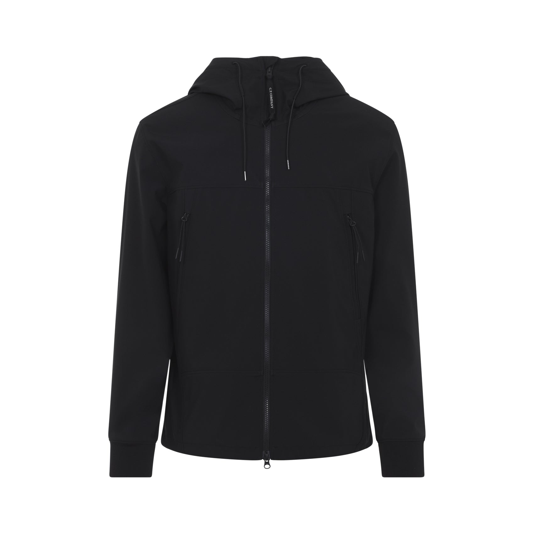Hooded Jacket With Adjustable Drawstrings
