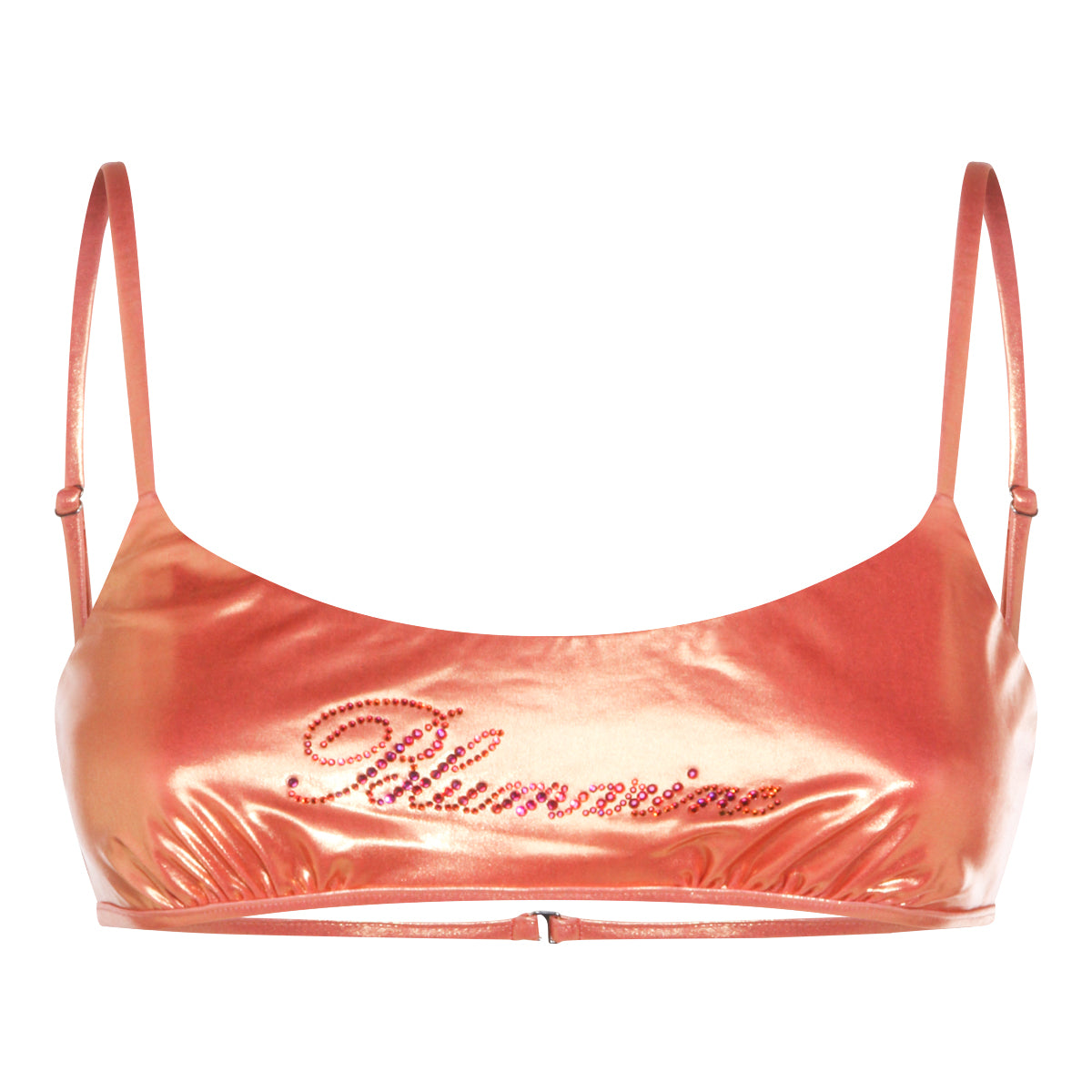 Smooth Silhouette Top Bikini with Refined Tailoring
