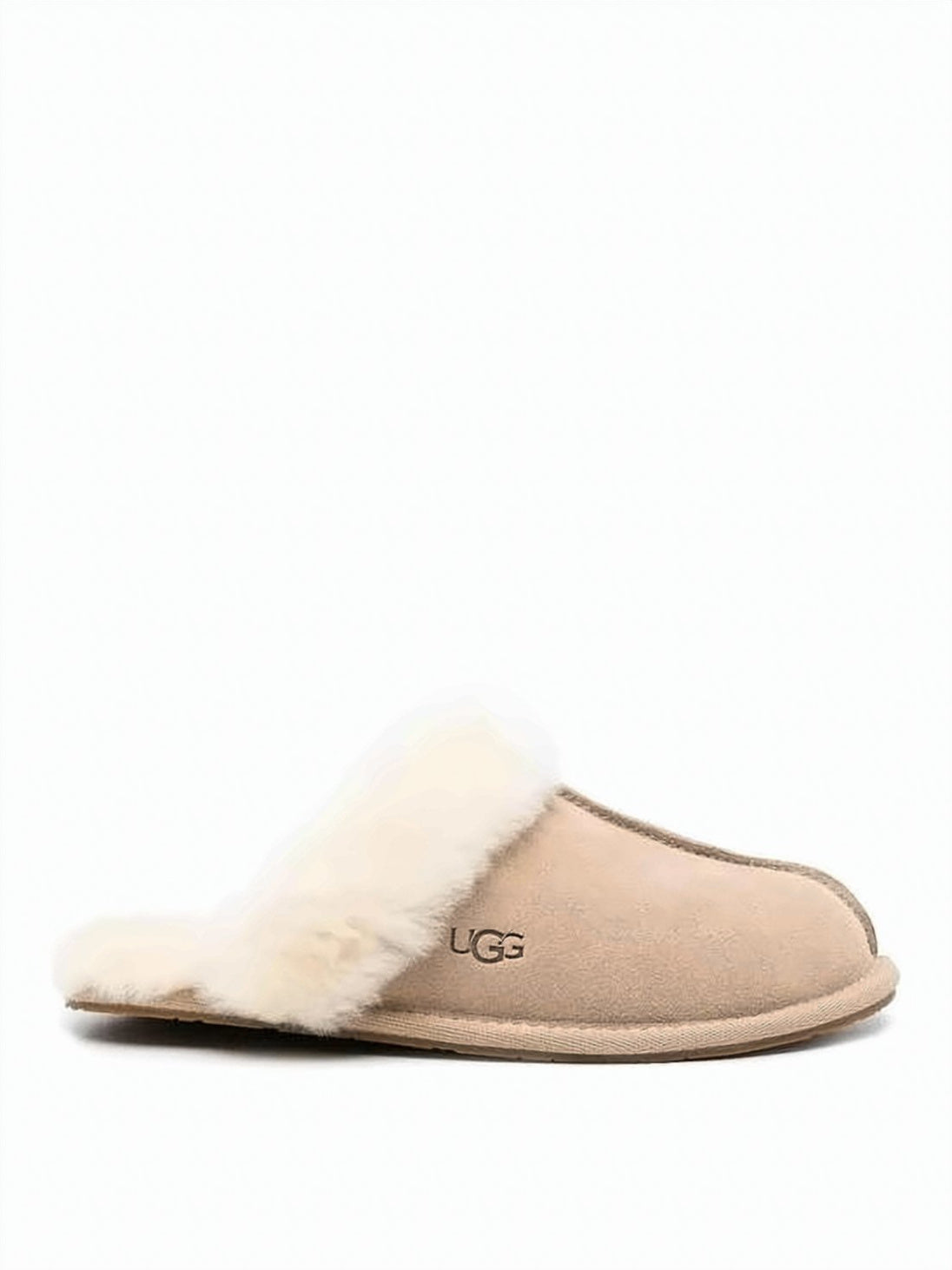 Suede Slipper with Plush Lambswool Lining
