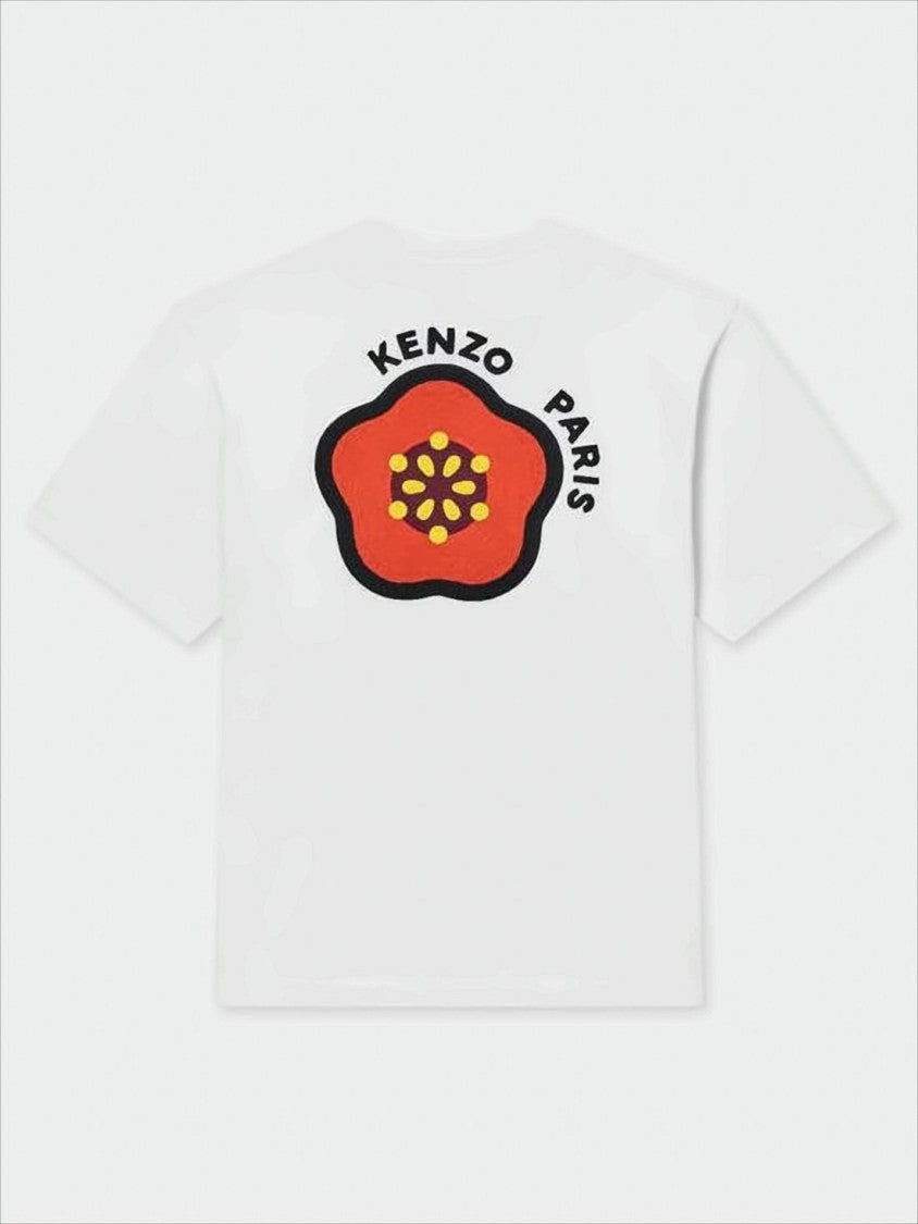 Relaxed Fit White Cotton T-Shirt