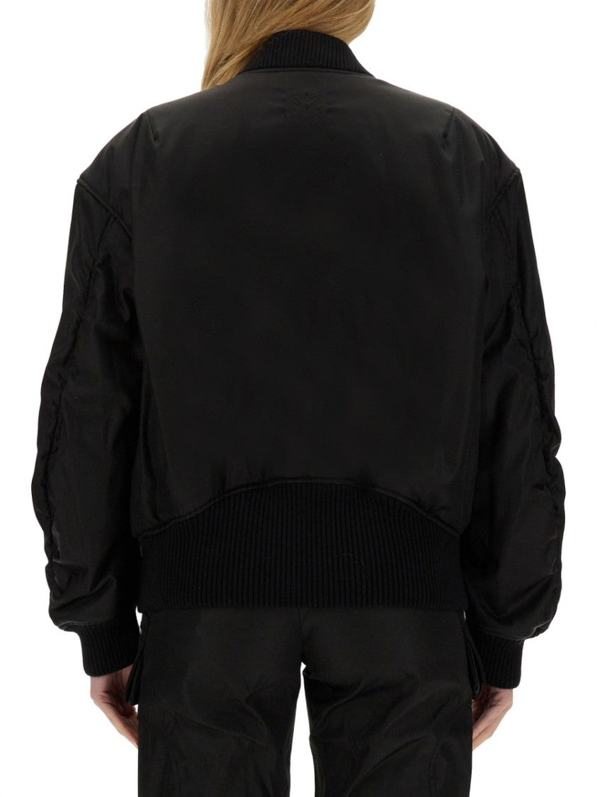 Nylon Bomber Jacket