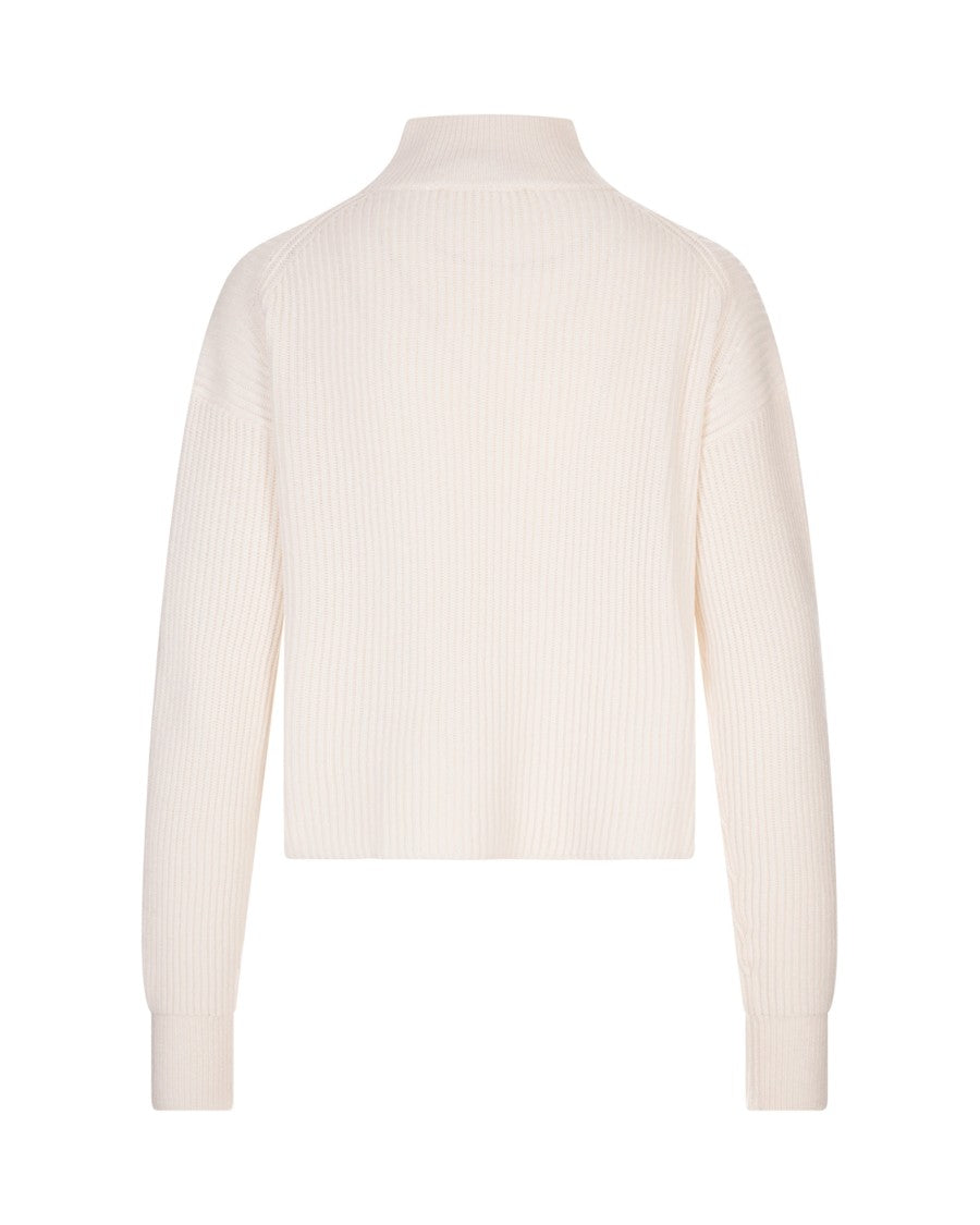 Fufy Cream White Sweater