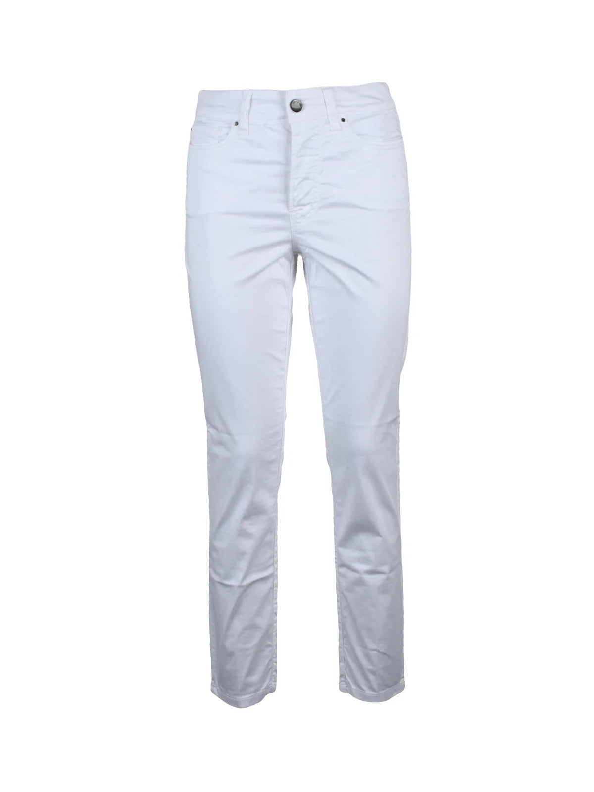 S.O.S.Vintage Wardrobe Cotton Stretch Trousers - White