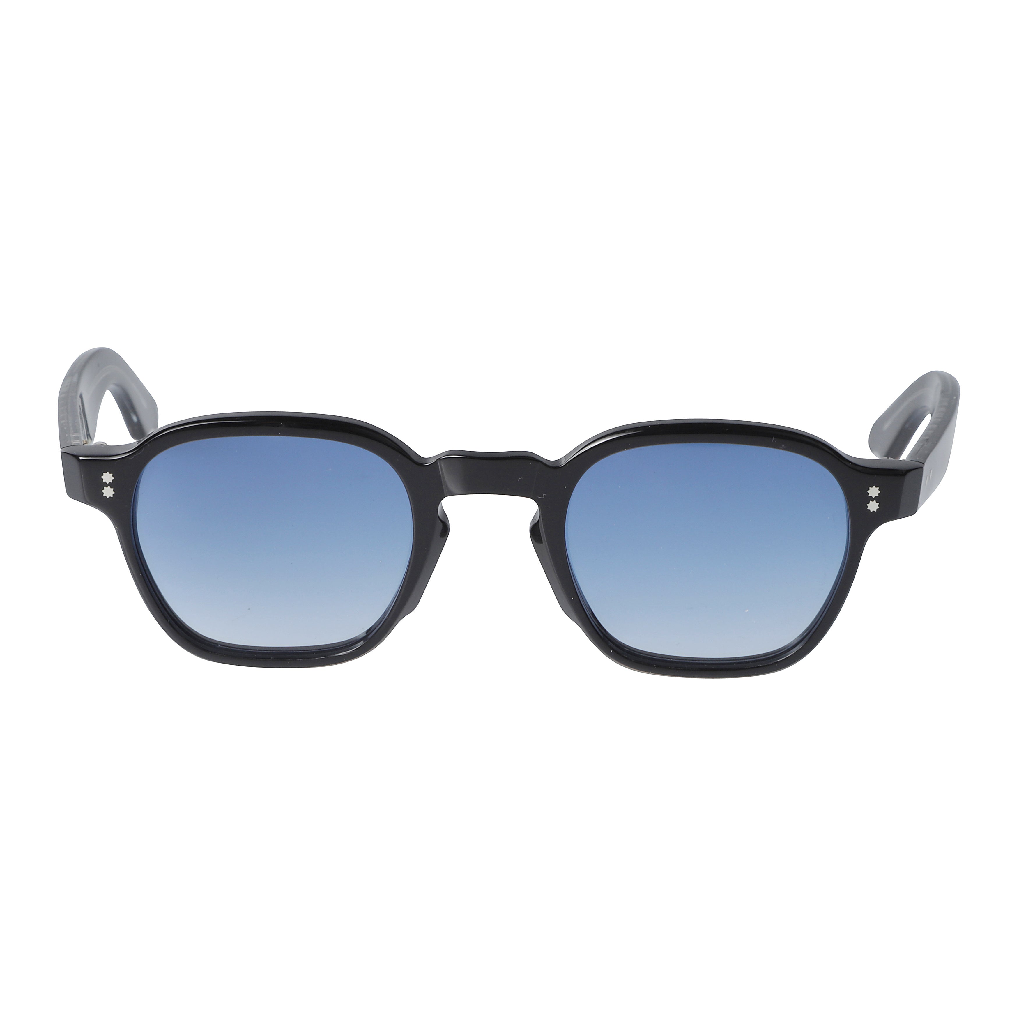 K-Master Square Frame Sunglasses with Gradient Blue Lenses
