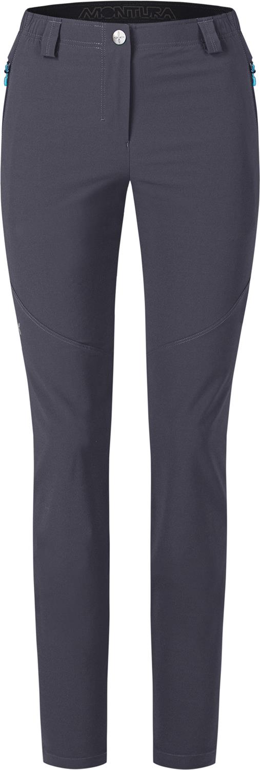 Mid-Rise Straight Pants with Zippered Pockets