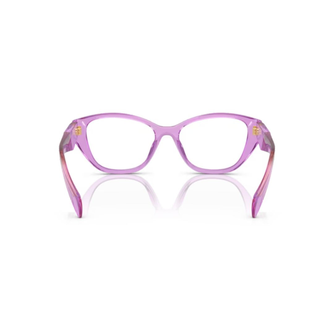 21zv Vista Translucent Lavender Cat-Eye Eyeglasses