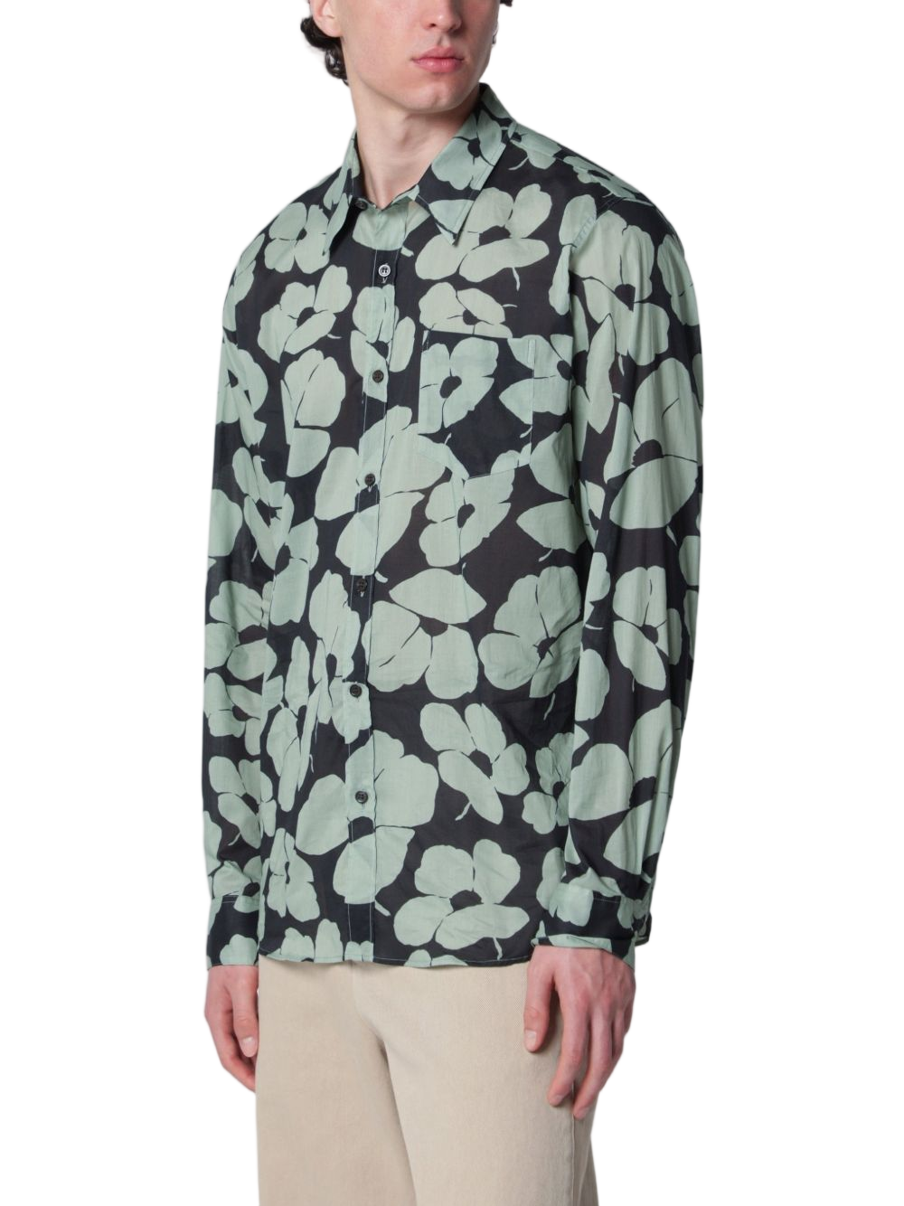 Classic Minimalist Long Sleeve Button Shirt