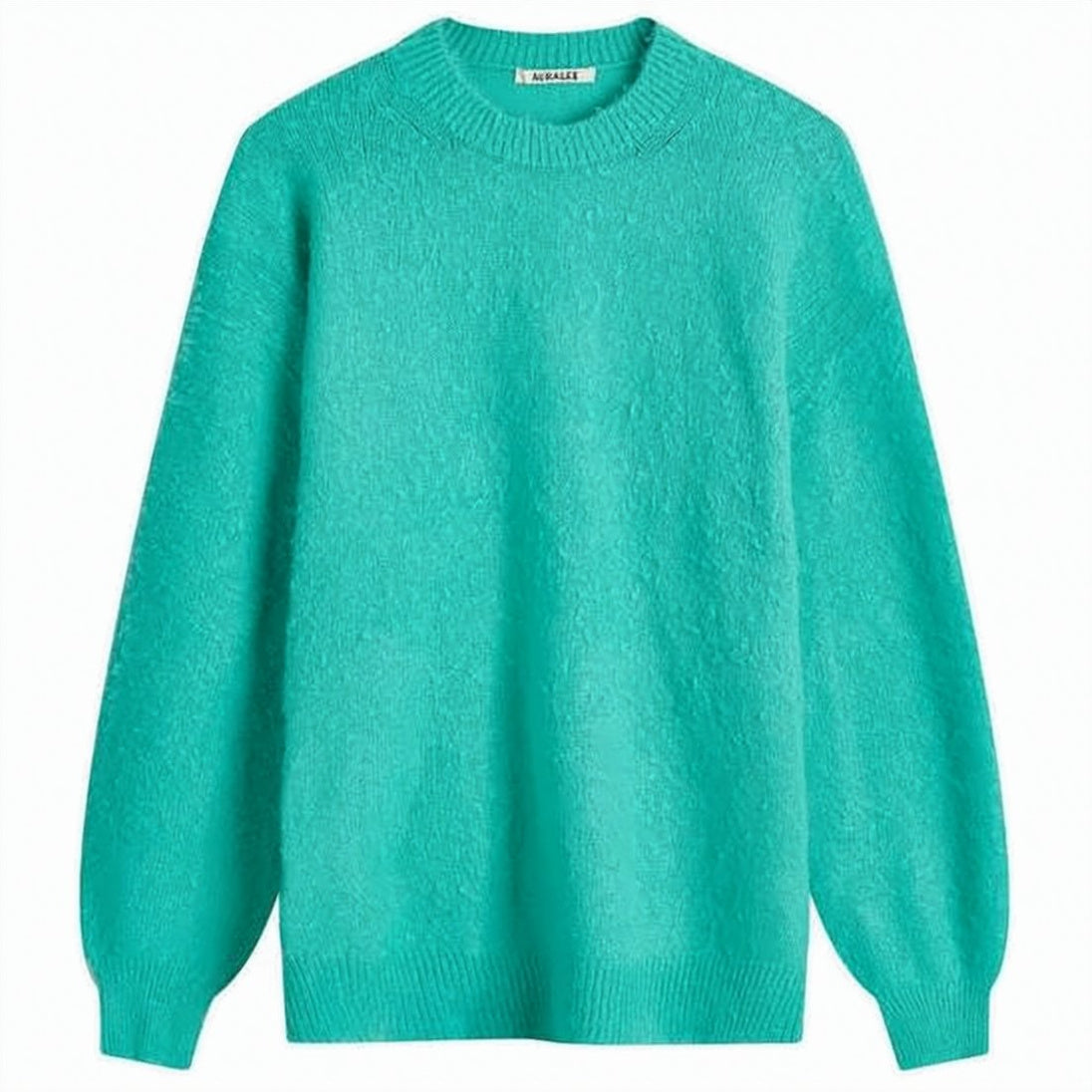 Soft Green Crew Neck Sweater