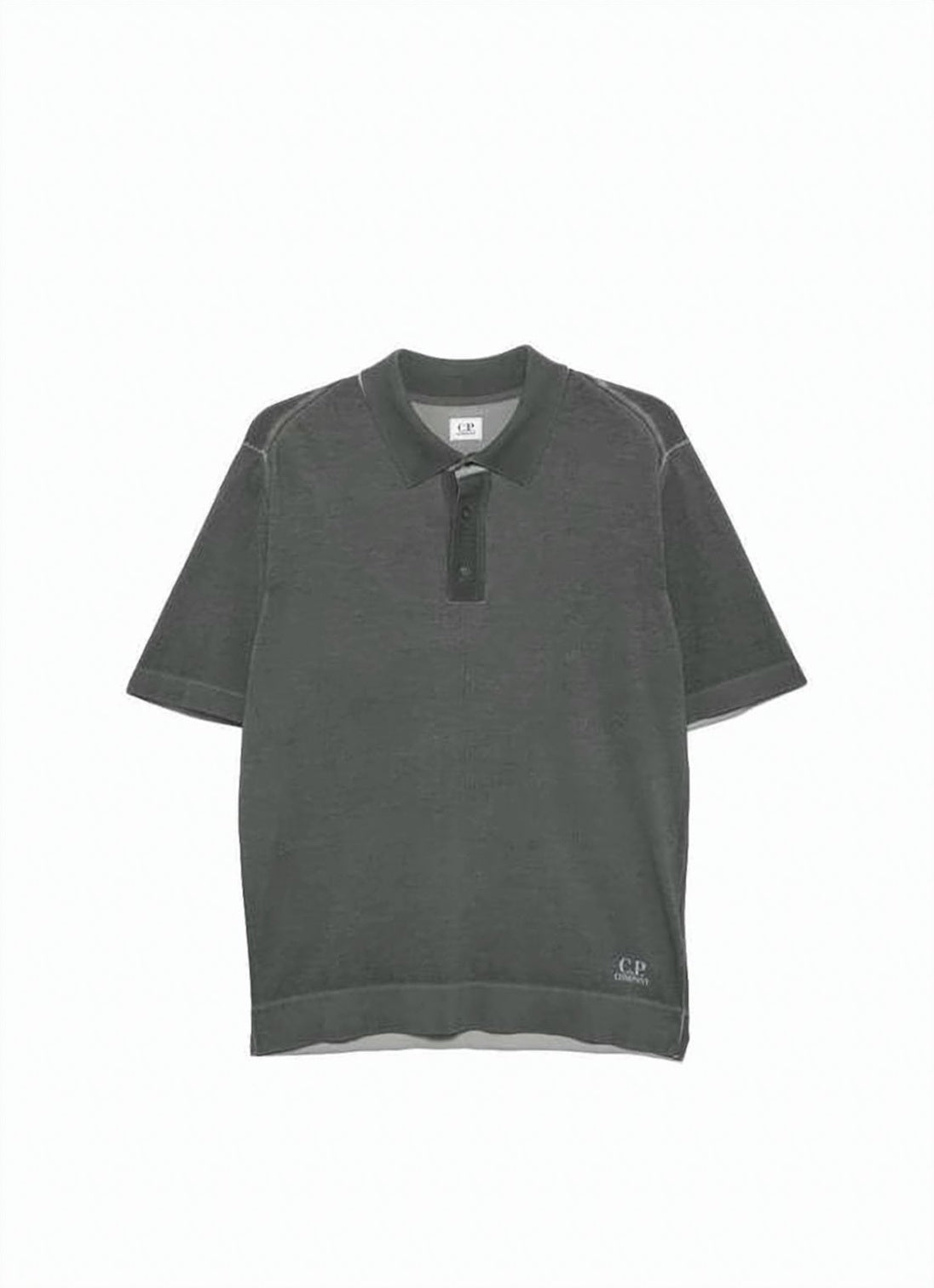 Classic Short-Sleeved Polo Shirt with Ribbed Cuffs