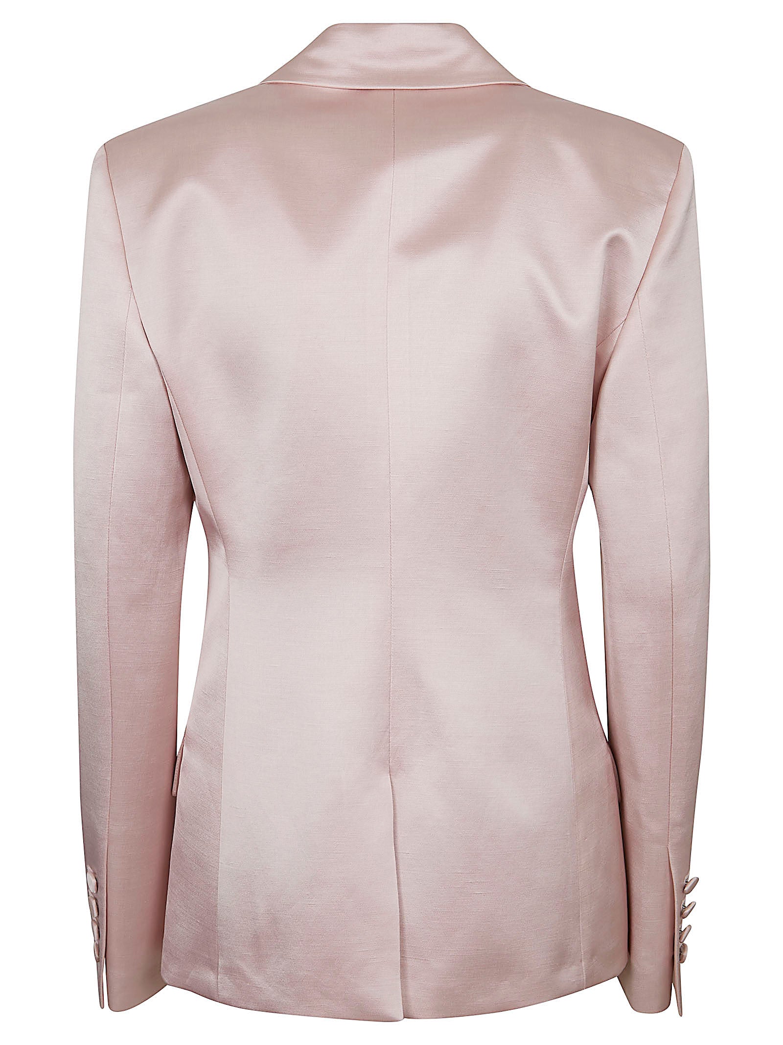 Peak Lapel Single-Breasted Regular Fit Blazer