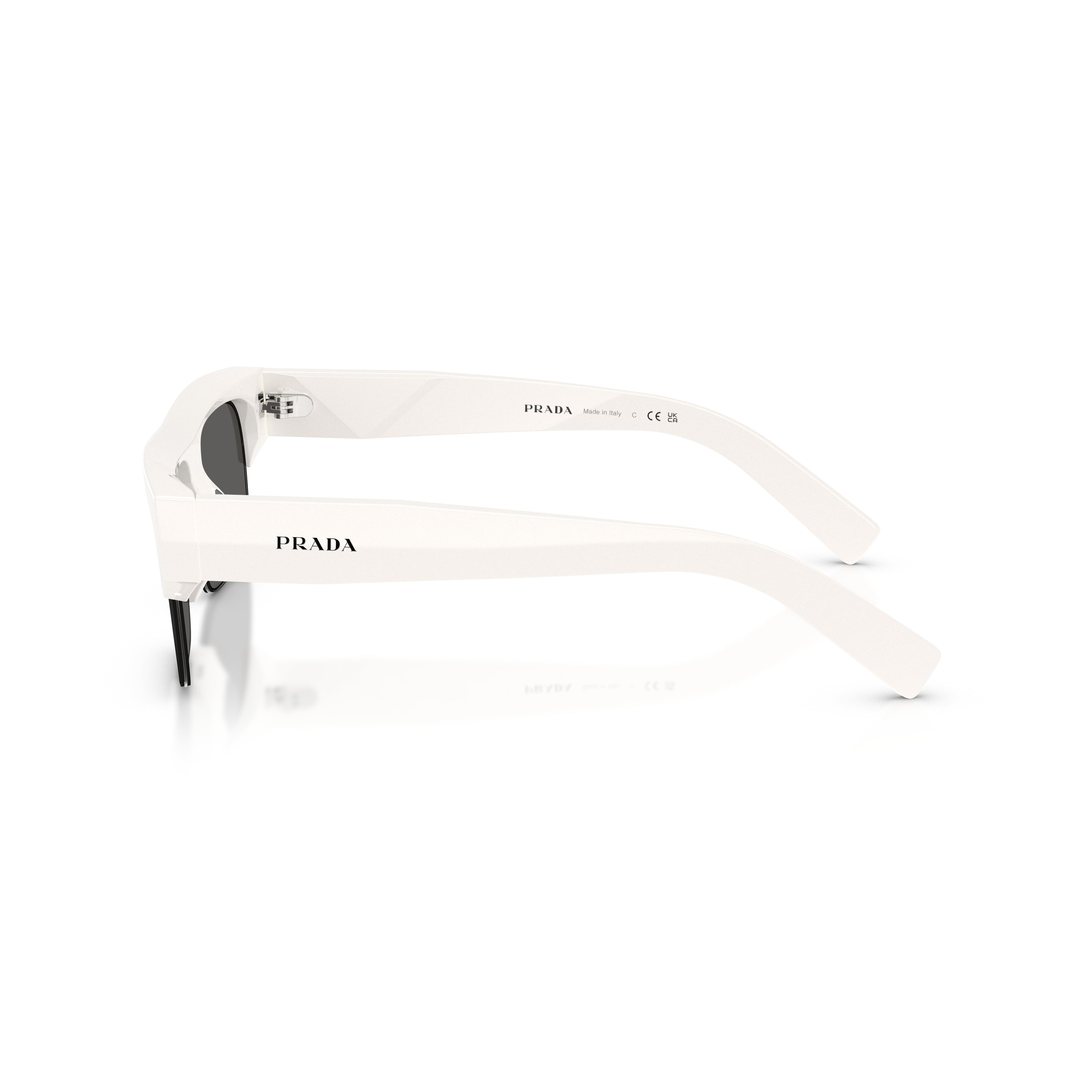 0pr D12su Rectangular Acetate Sunglasses