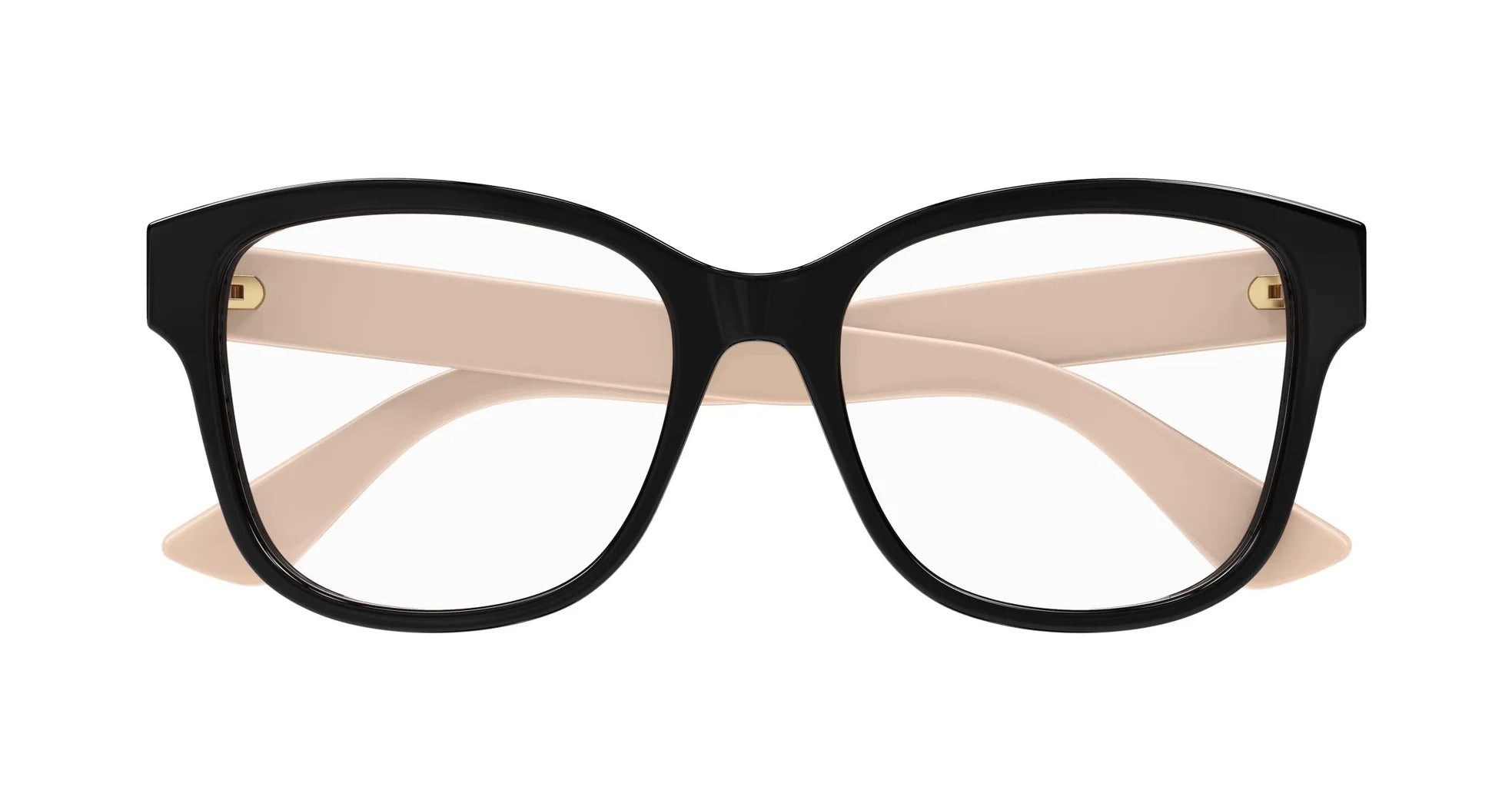 Eyeglasses Gucci GG1340O 007 black pink transparen 54/17/140
