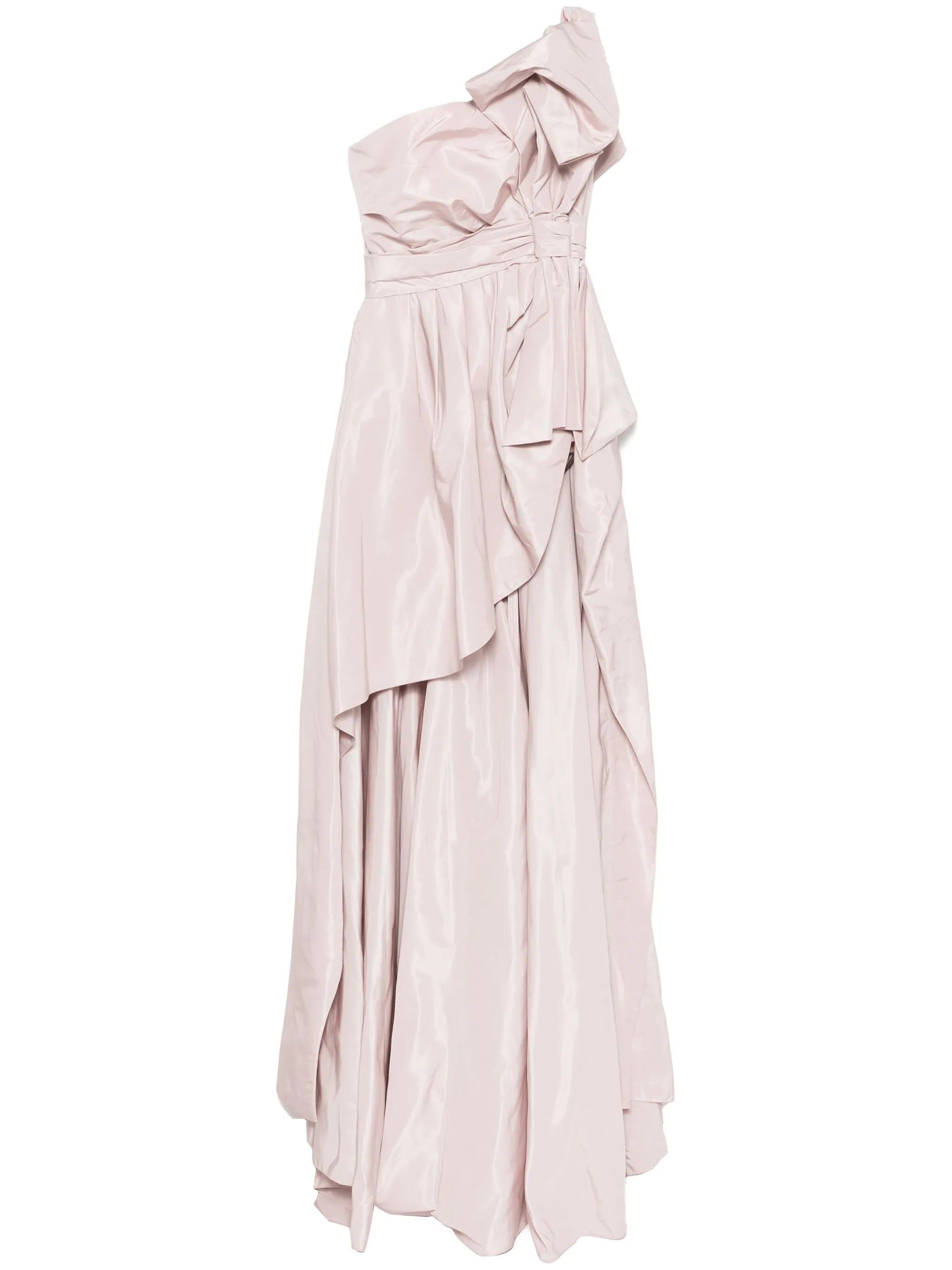 Strapless Taffeta Dress