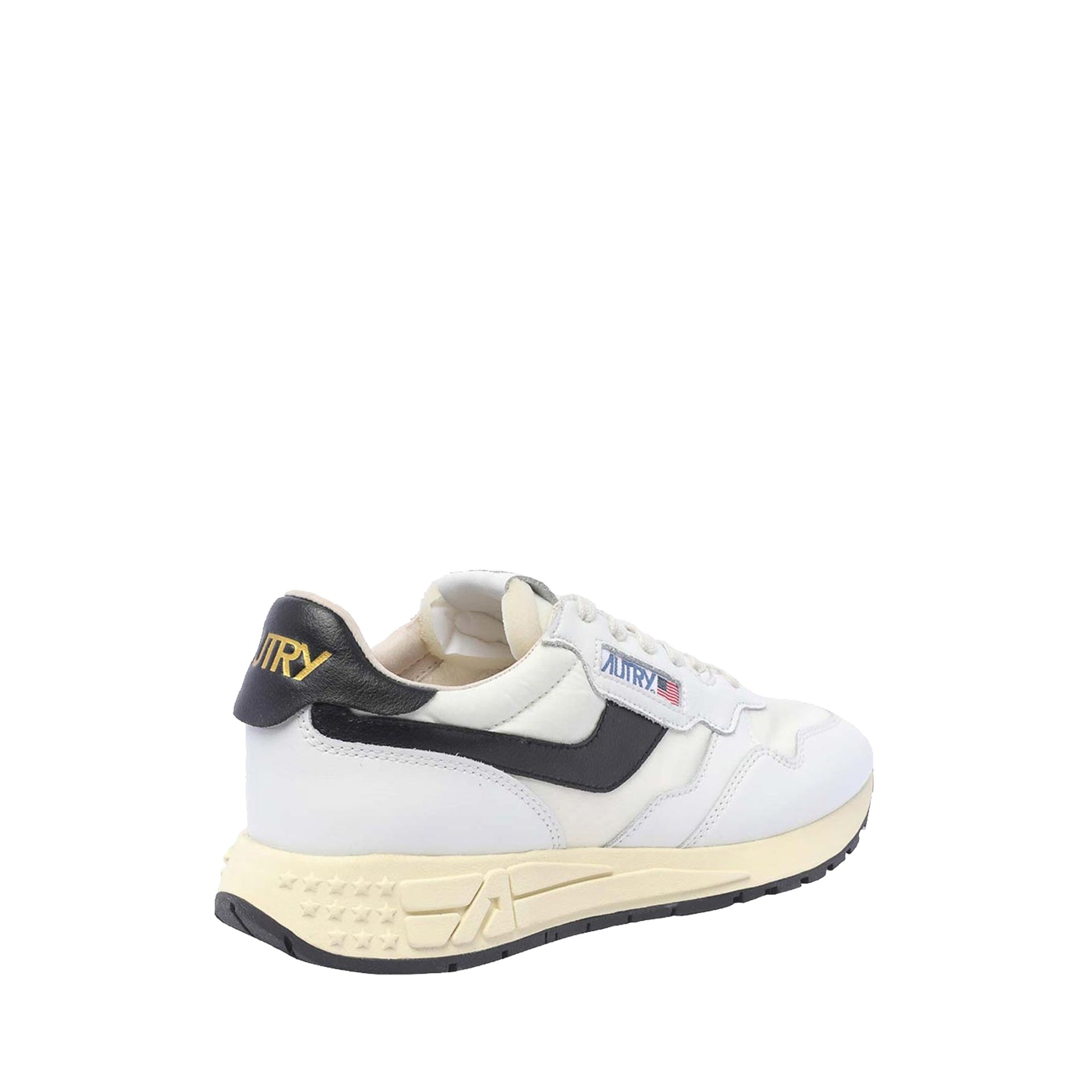 Reelwind Sneakers With Contrasting Leather Detail And Textured Sole