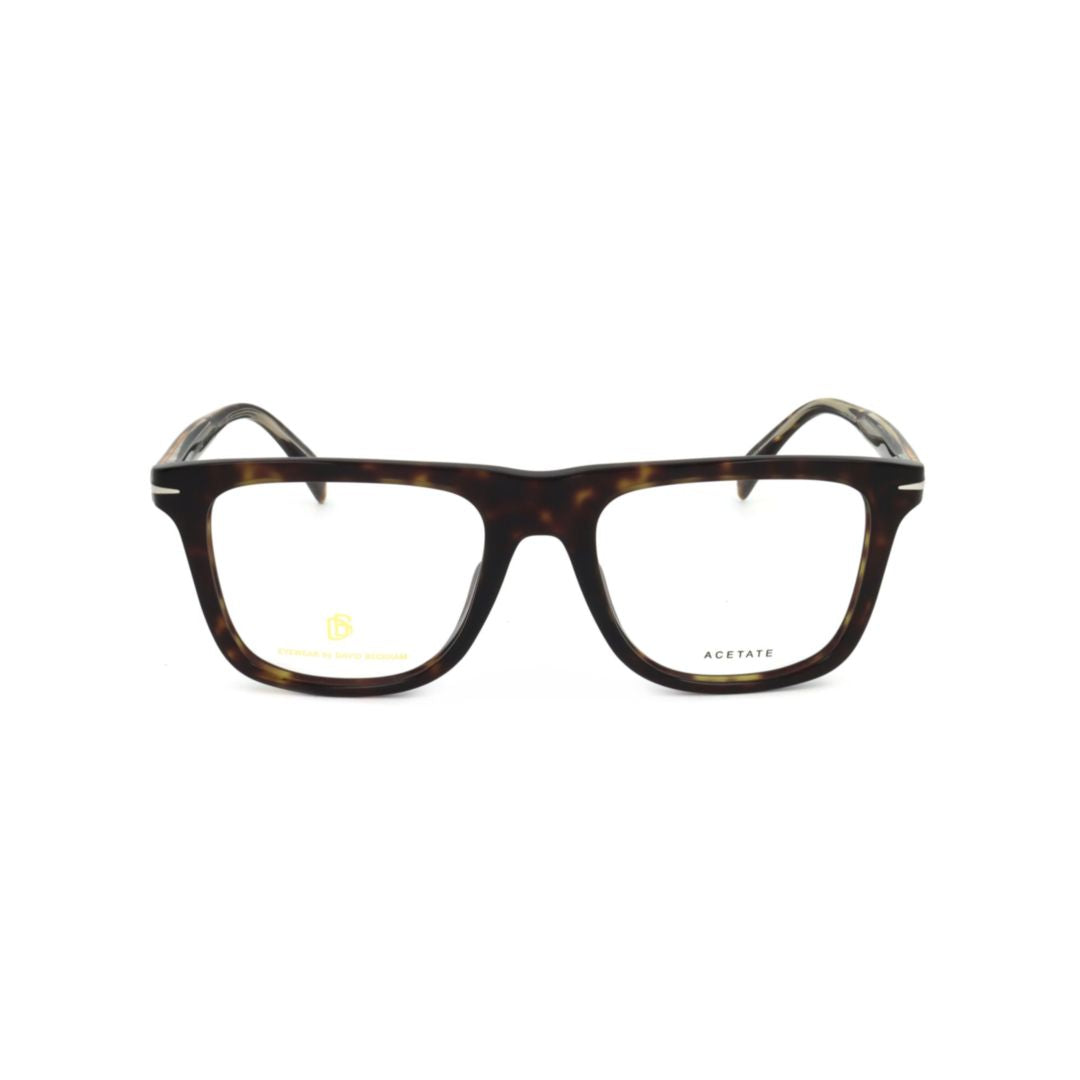 Db 7061/F Timeless Rectangular Tortoiseshell Frame Eyeglasses