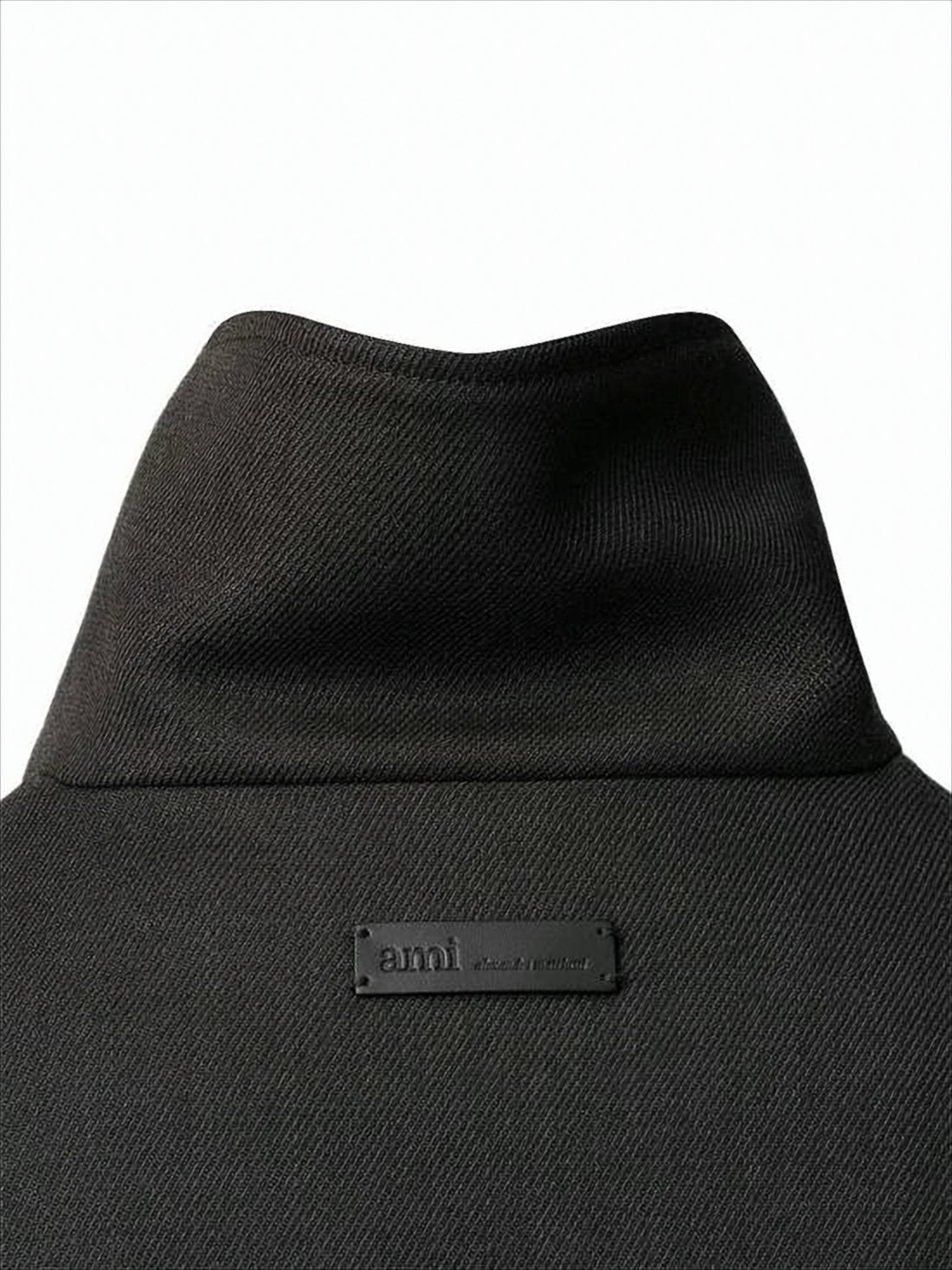 Cropped Black Wool Jacket
